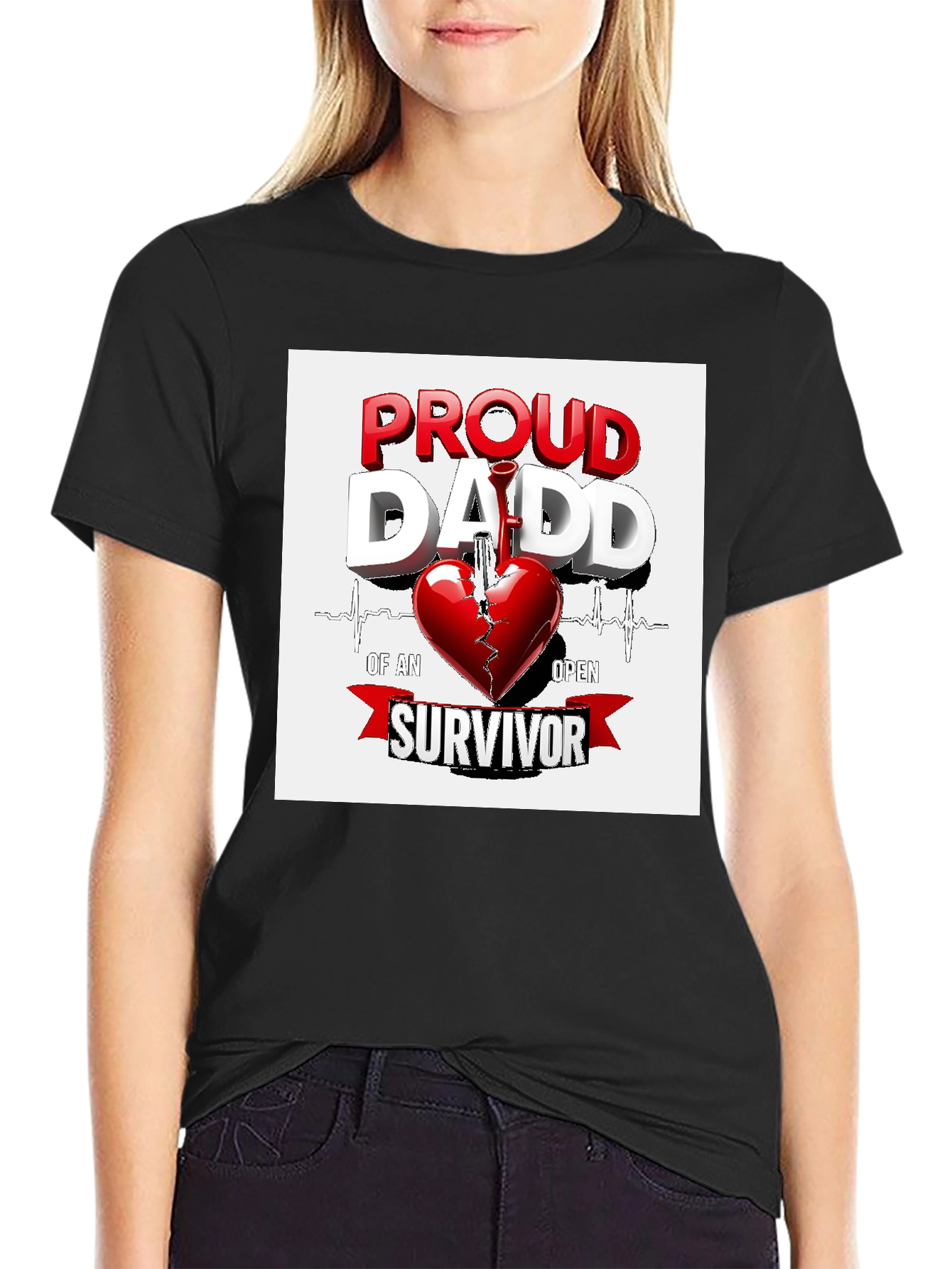 Proud Dad of a Heart Surgery Survivor T-Shirt