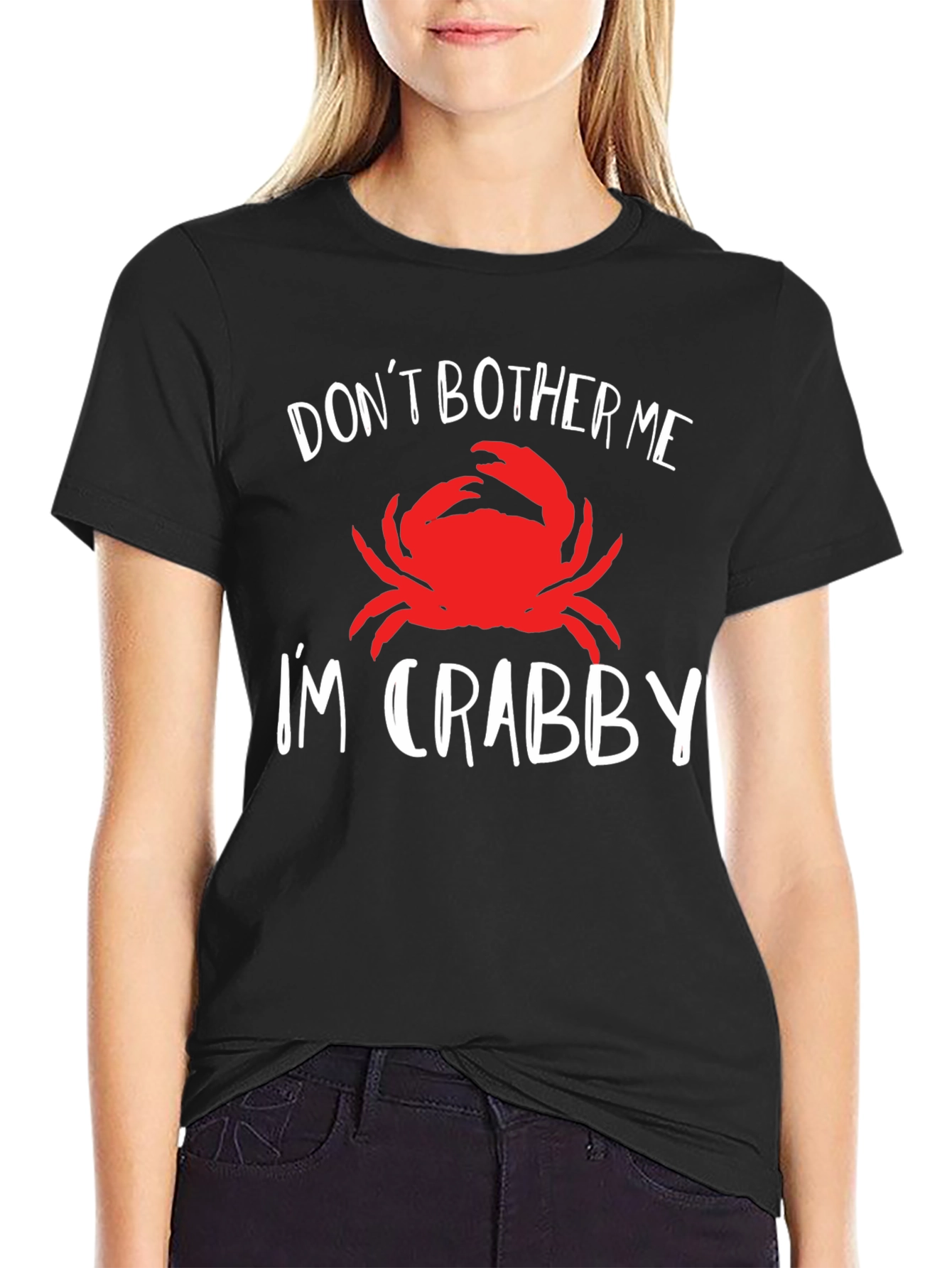 Dont Bother Me Im Crabby T-Shirt