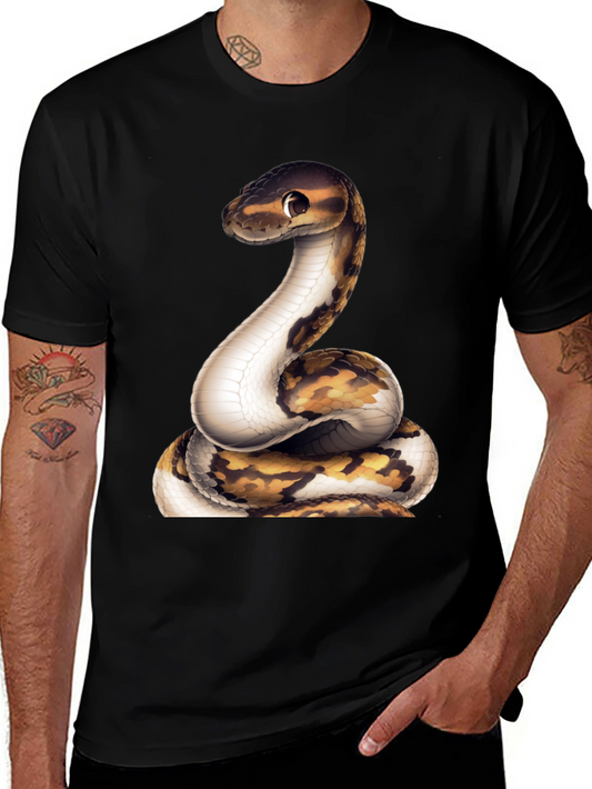 Snake Graphic Tee - Reptile Lovers T-Shirt