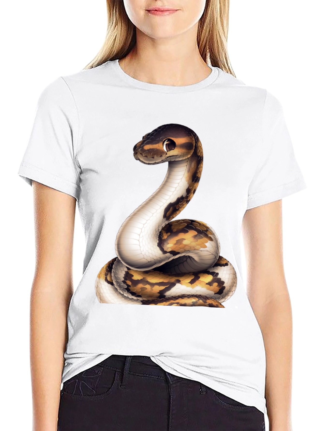 Snake Graphic Tee - Reptile Lovers T-Shirt