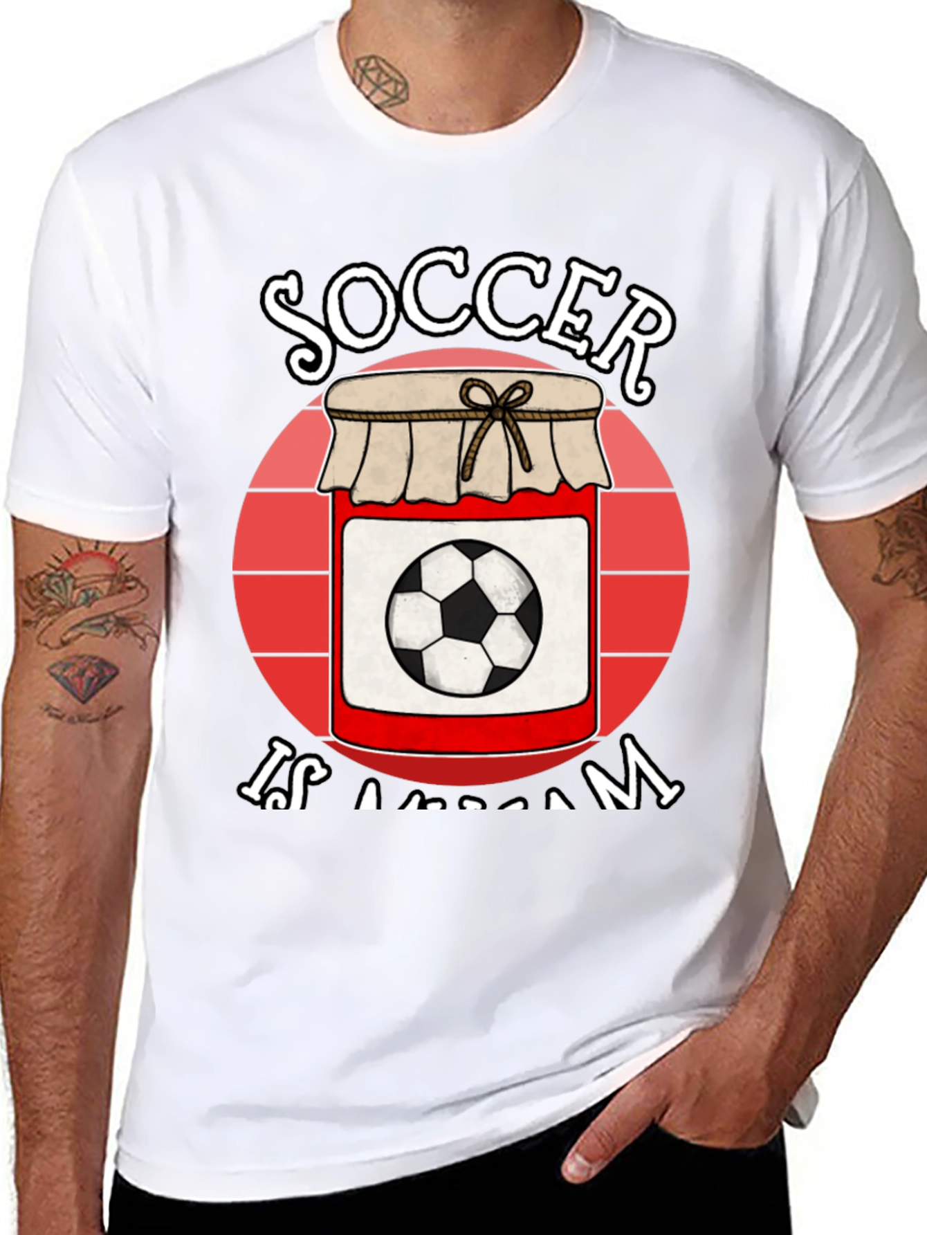 Soccer is JAM Graphic T-Shirt