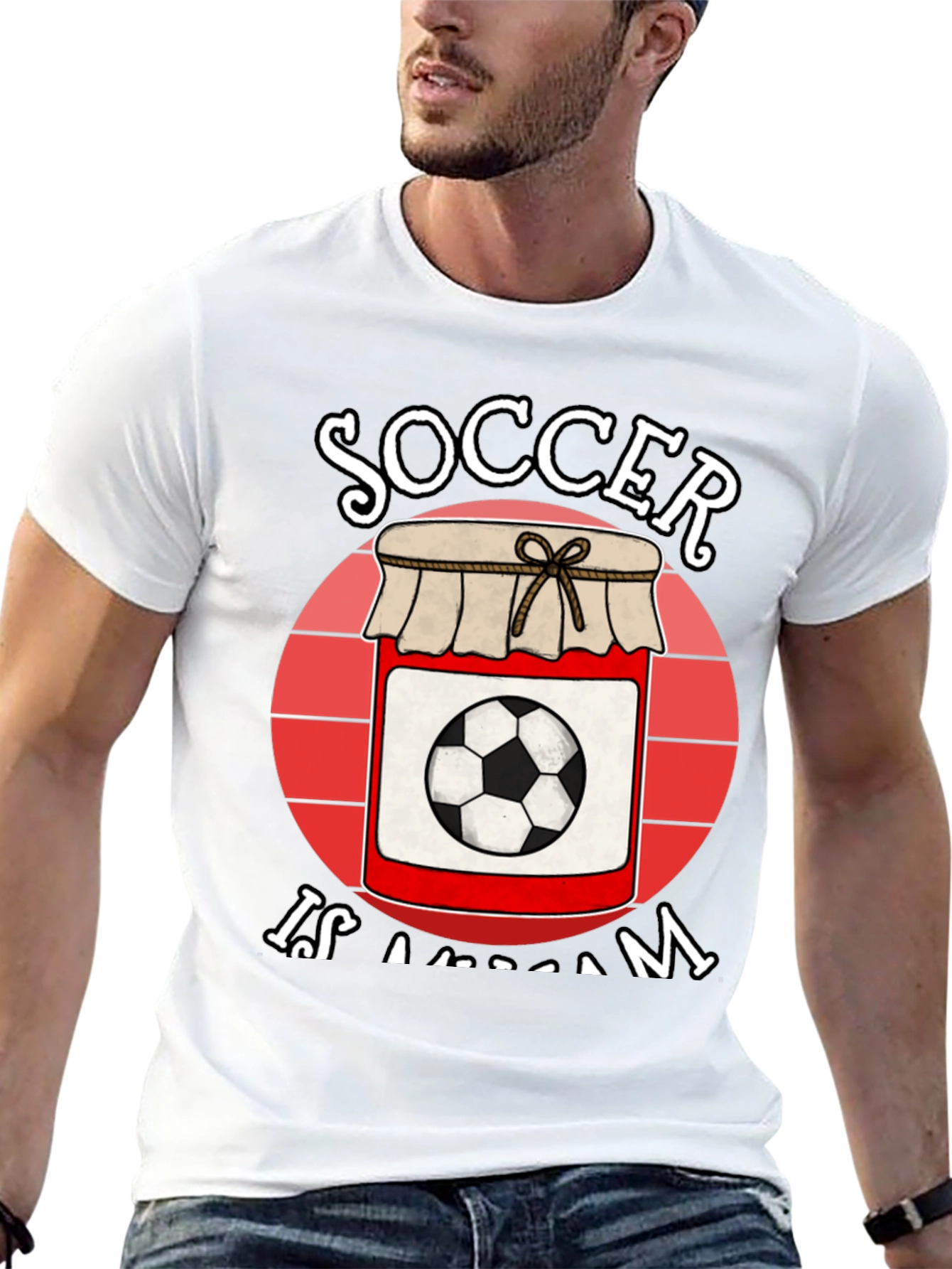 Soccer is JAM Graphic T-Shirt