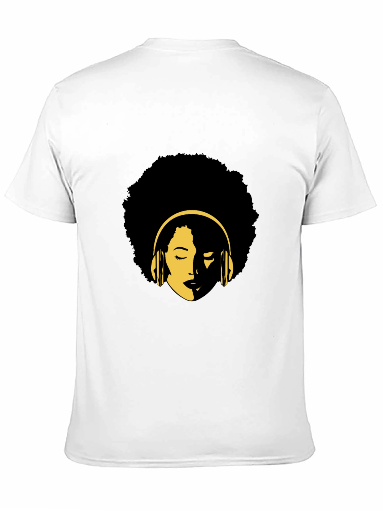 Afro Music Lover Black T-Shirt - Stylish Graphic Tee