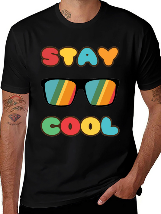 Stay Cool Retro Graphic T-Shirt