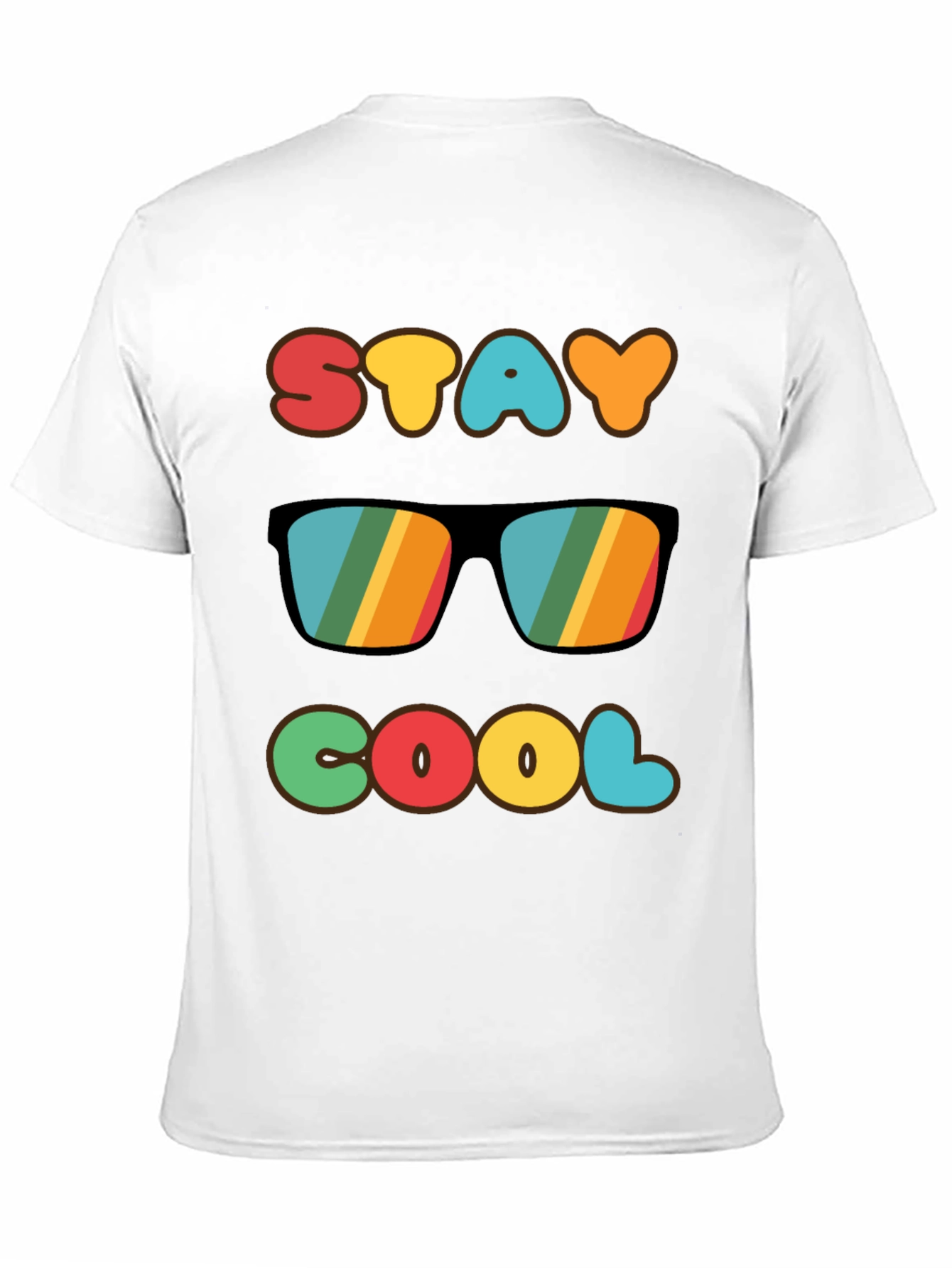 Stay Cool Retro Graphic T-Shirt