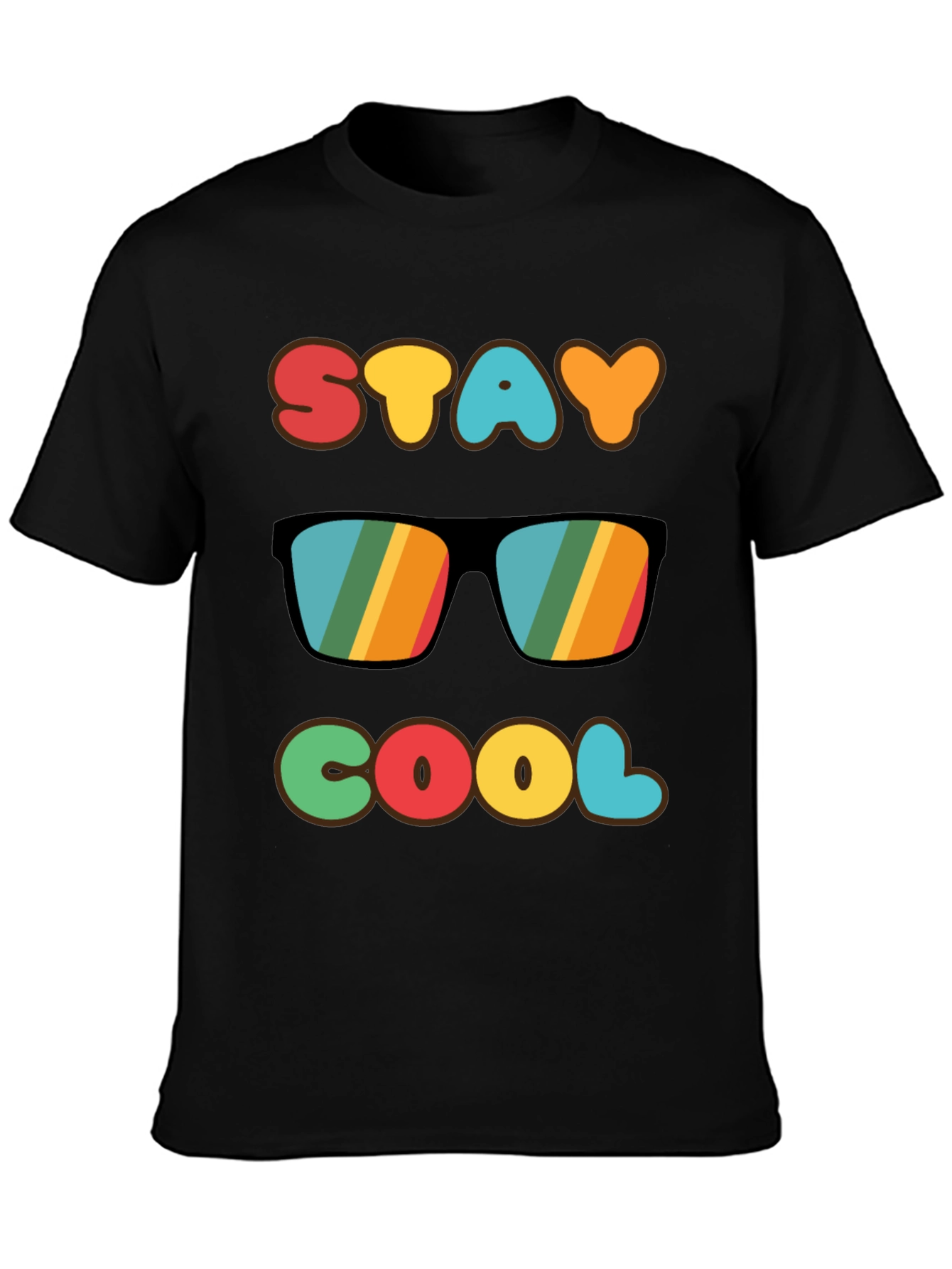 Stay Cool Retro Graphic T-Shirt