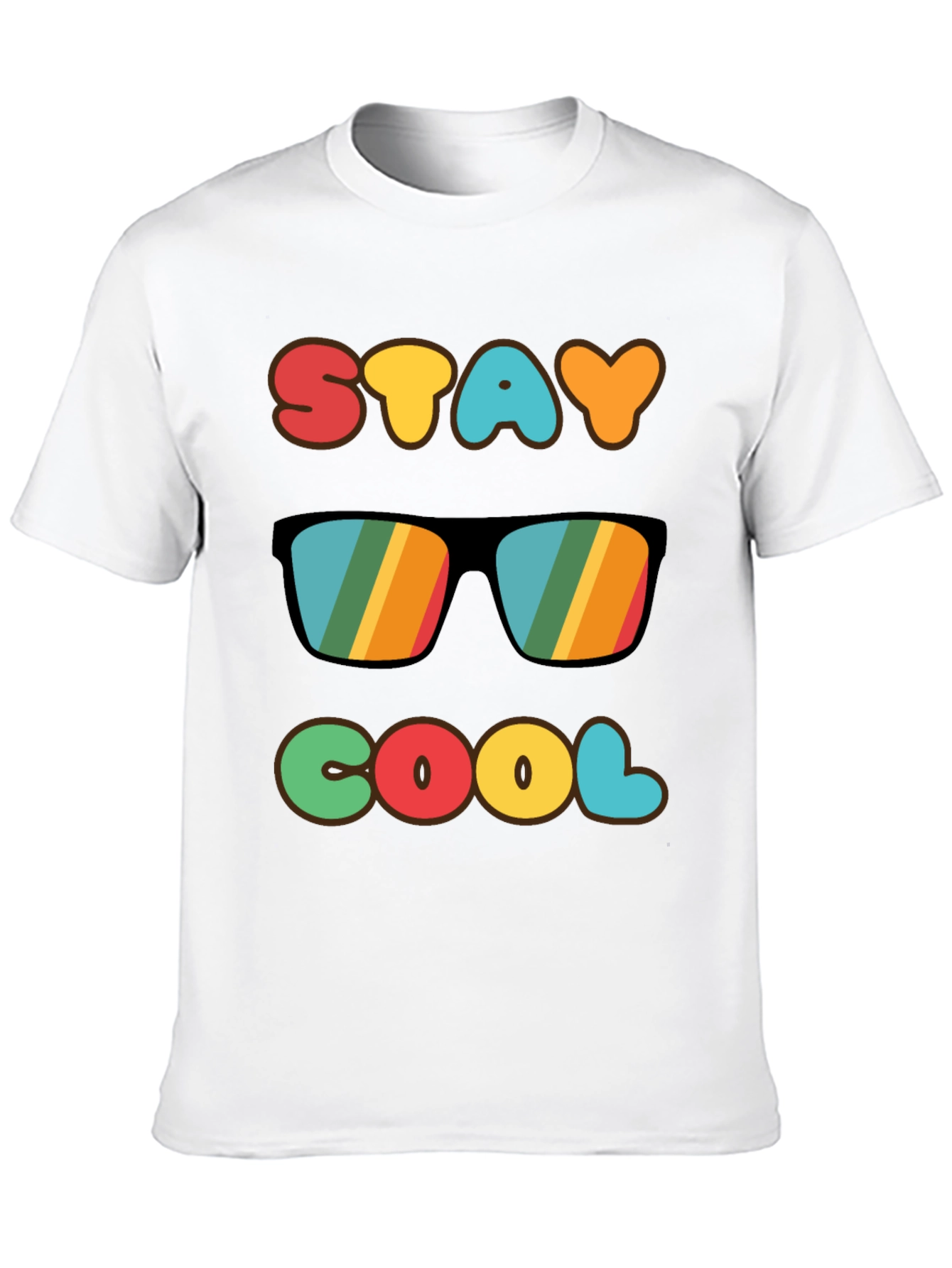 Stay Cool Retro Graphic T-Shirt