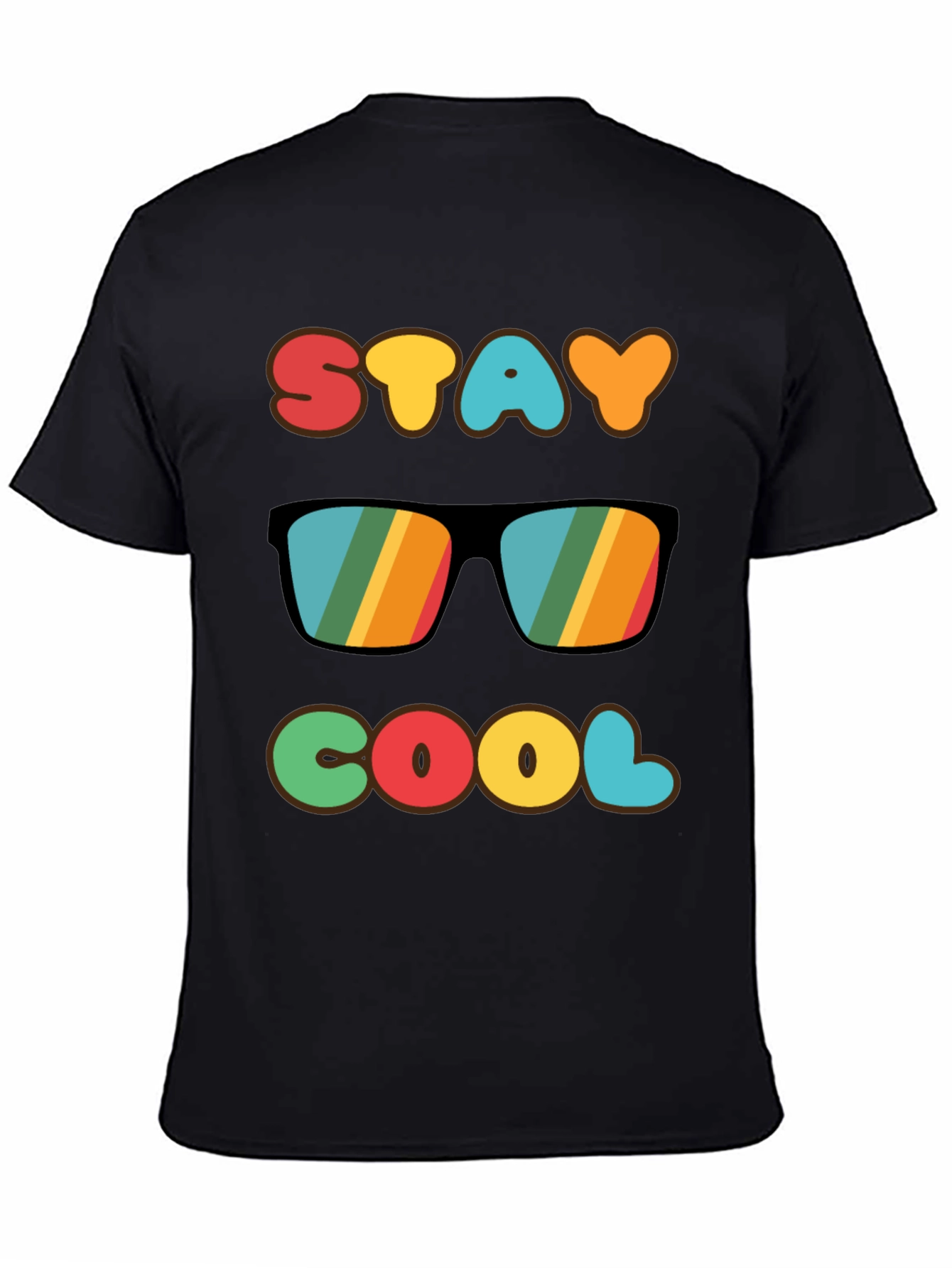 Stay Cool Retro Graphic T-Shirt