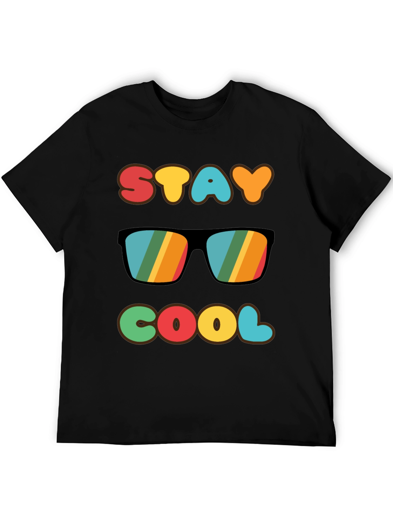 Stay Cool Retro Graphic T-Shirt