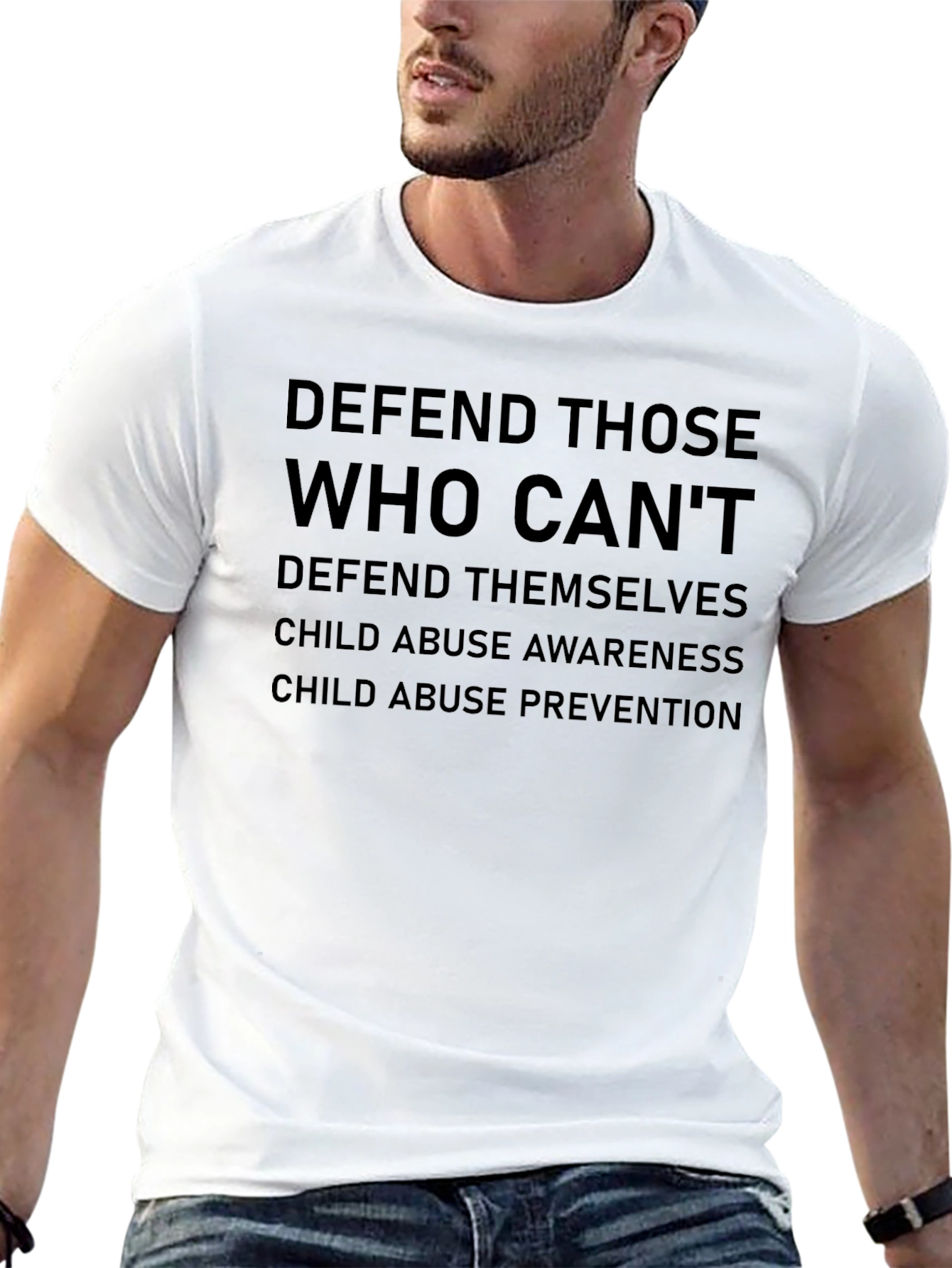 Defend Those Who Cant Awareness T-Shirt