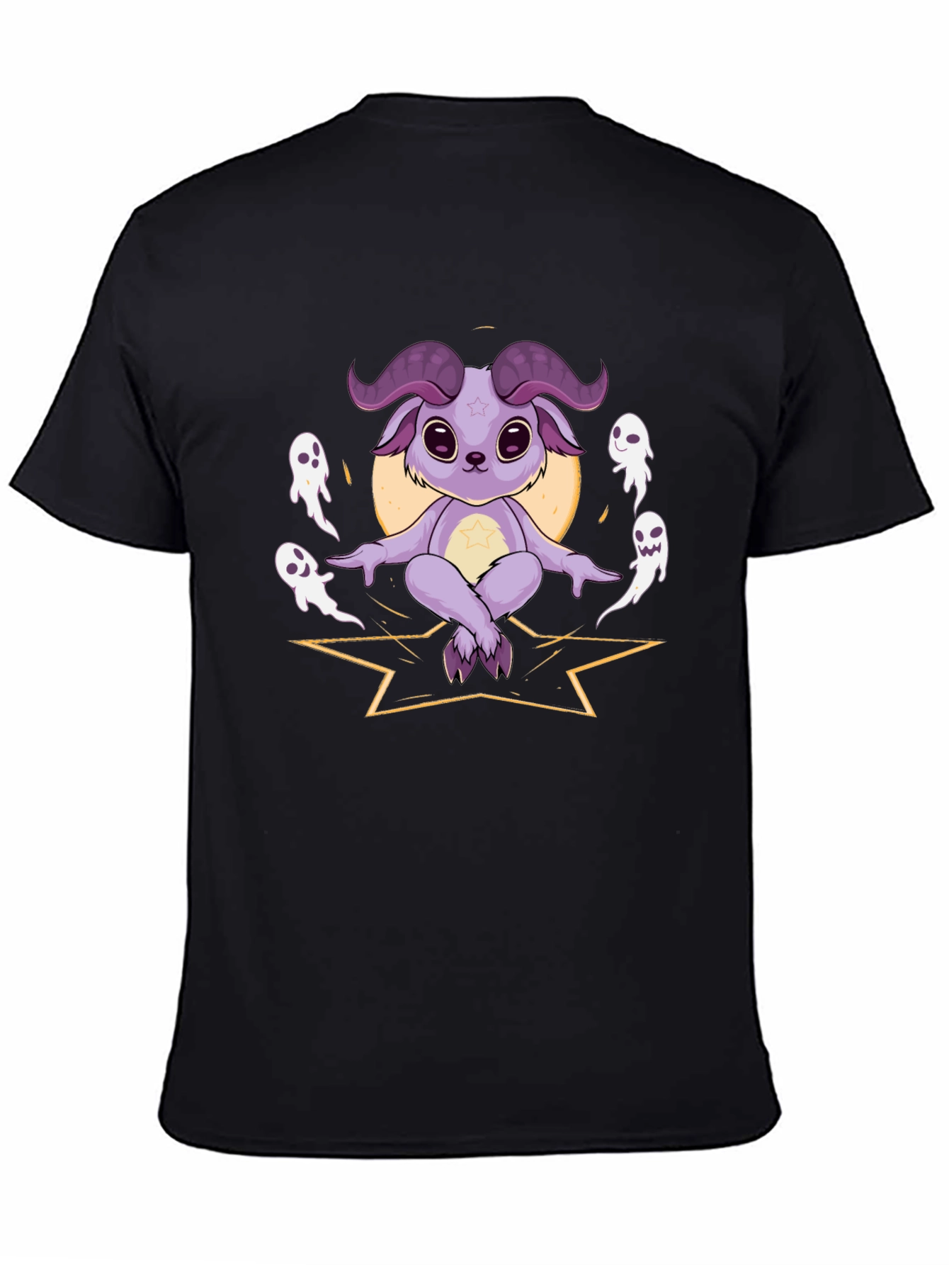 Mystic Baphomet Tee - Cute Occult Style