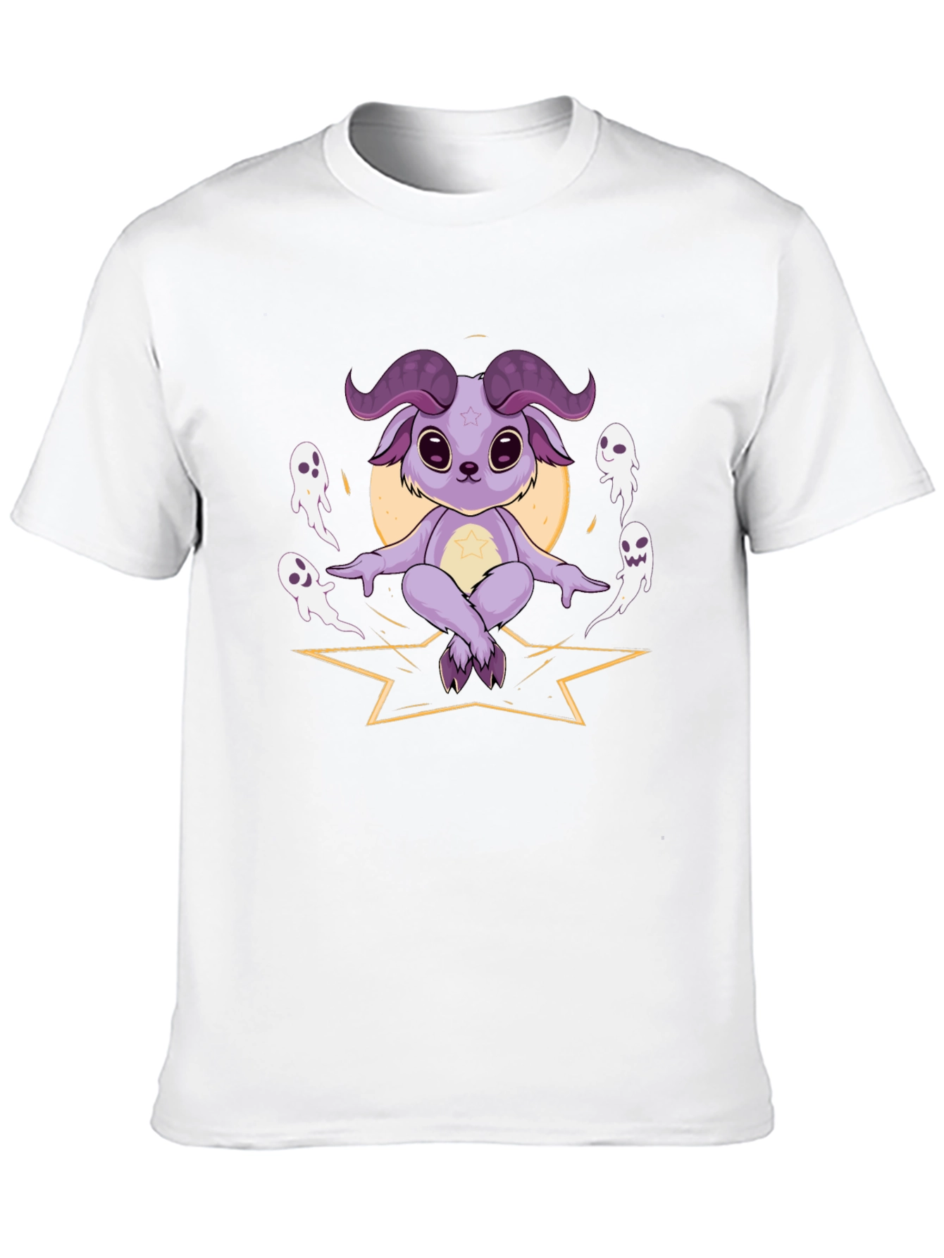 Mystic Baphomet Tee - Cute Occult Style
