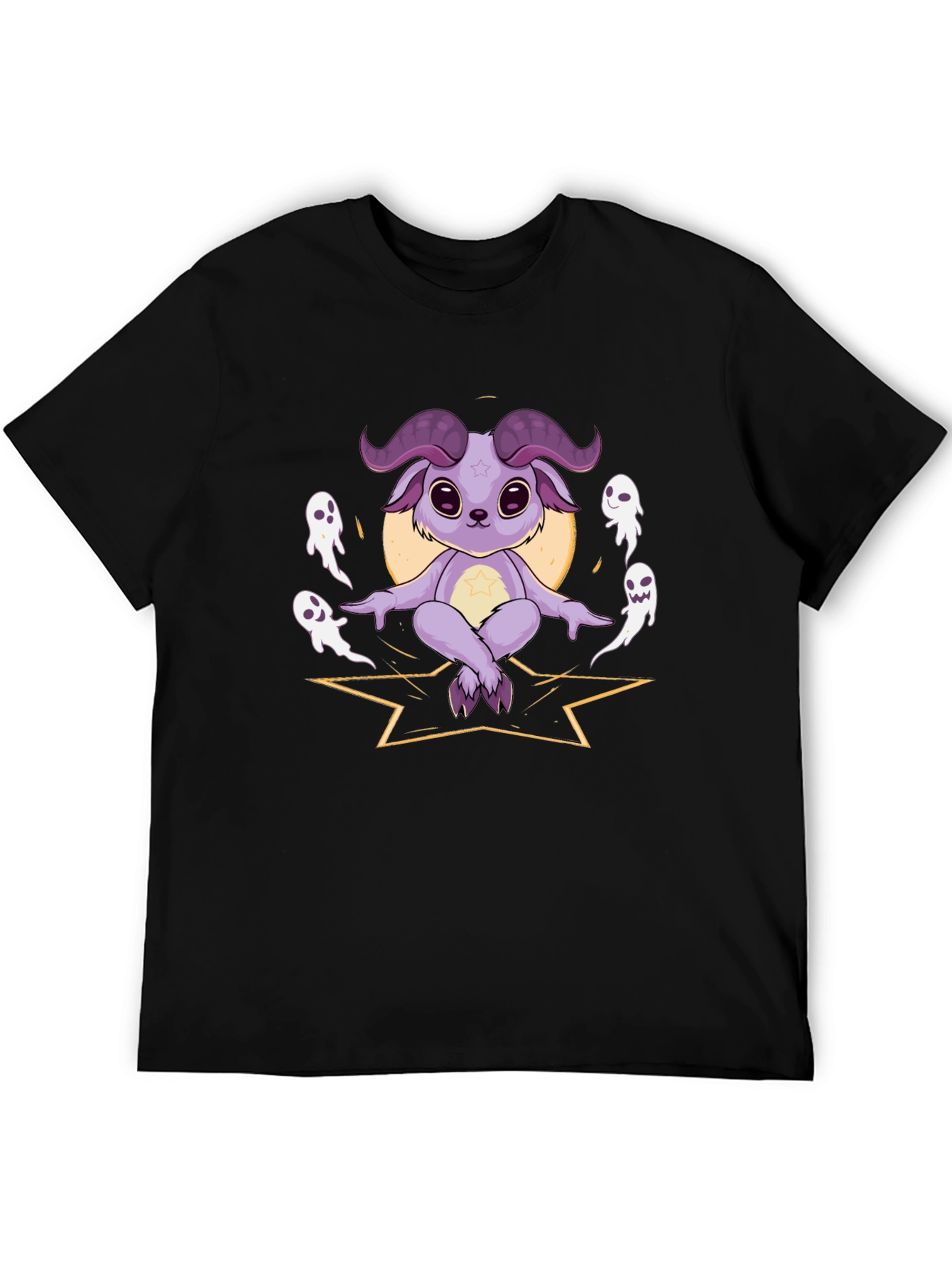 Mystic Baphomet Tee - Cute Occult Style