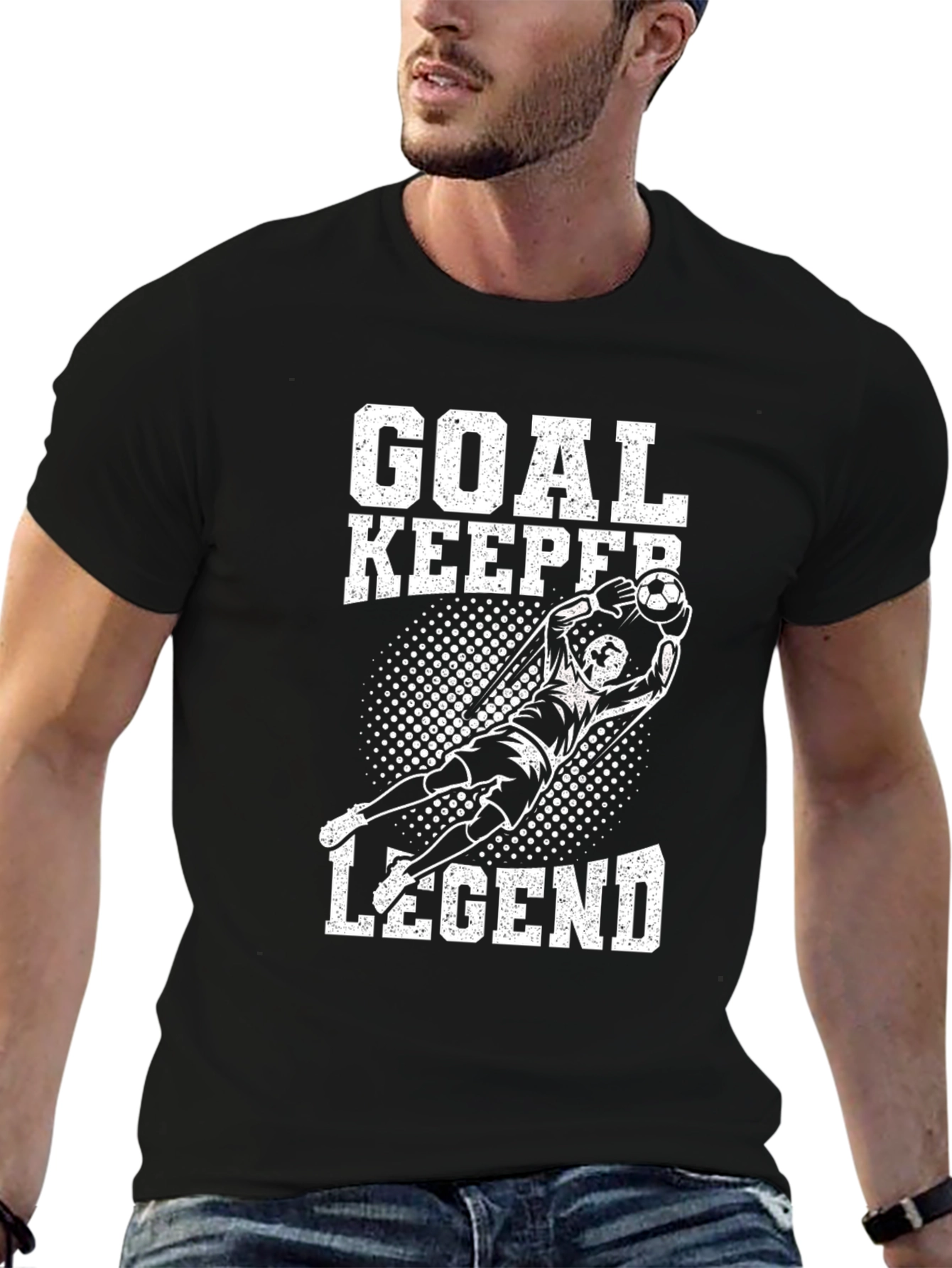Goal Keeper Legend T-Shirt - Black