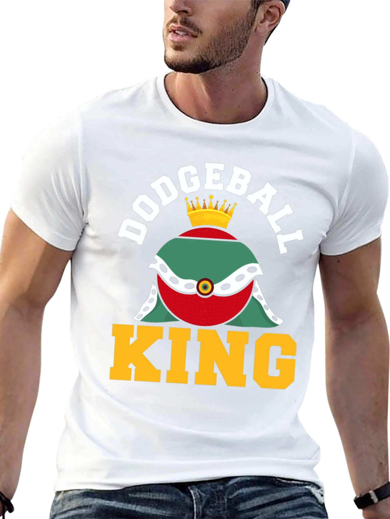 Dodgeball King Graphic Tee