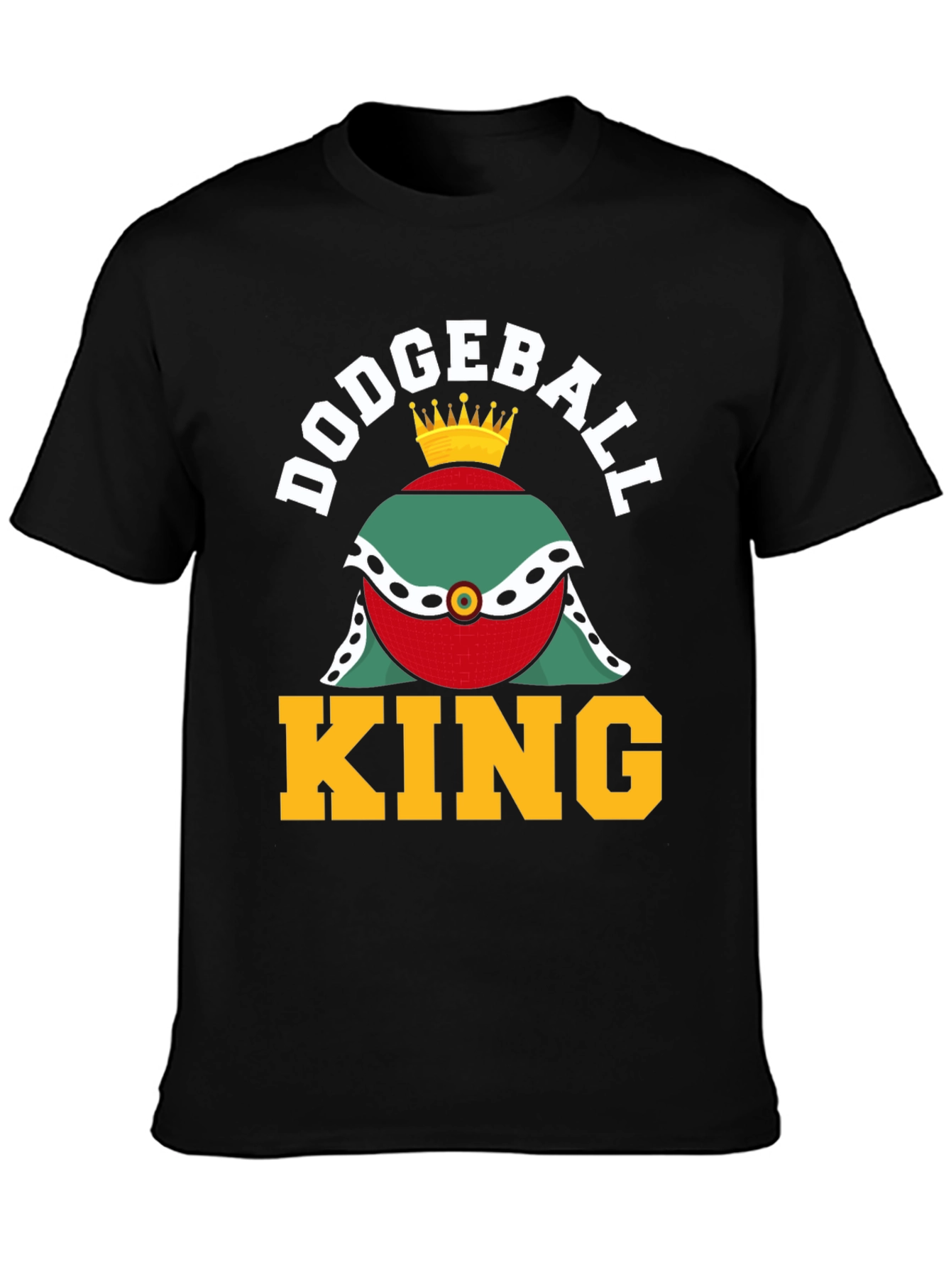 Dodgeball King Graphic Tee