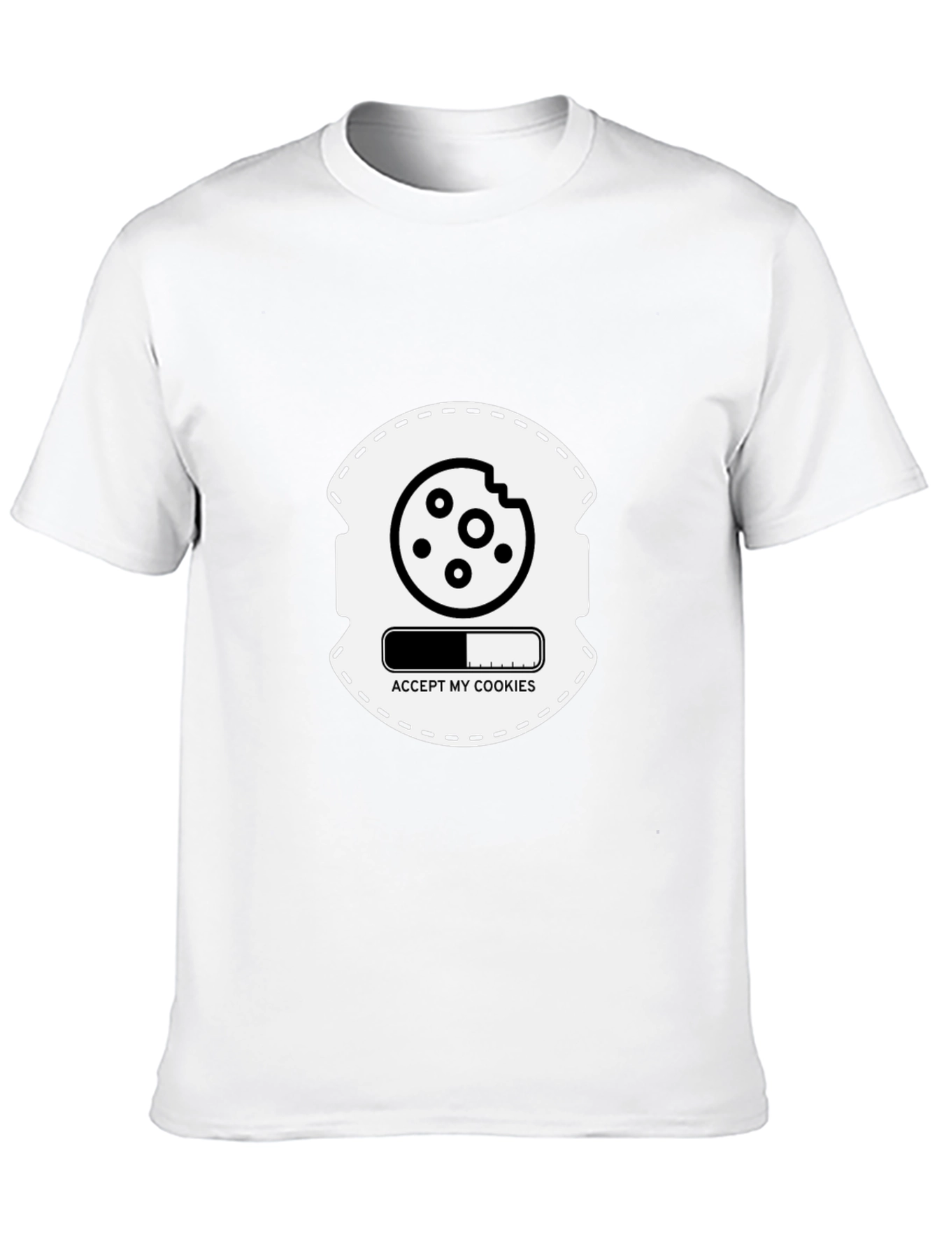 Accept My Cookies Funny T-Shirt