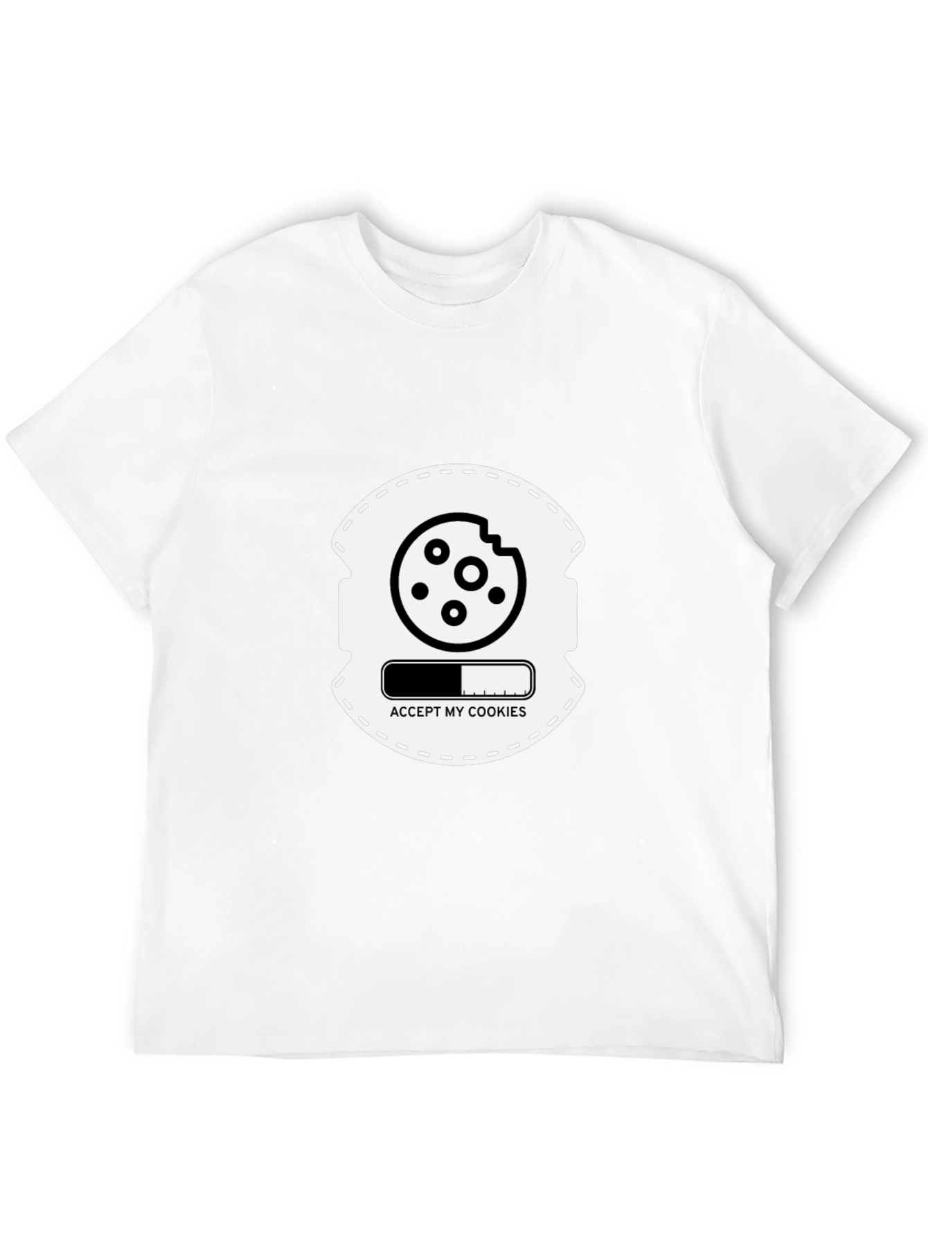 Accept My Cookies Funny T-Shirt