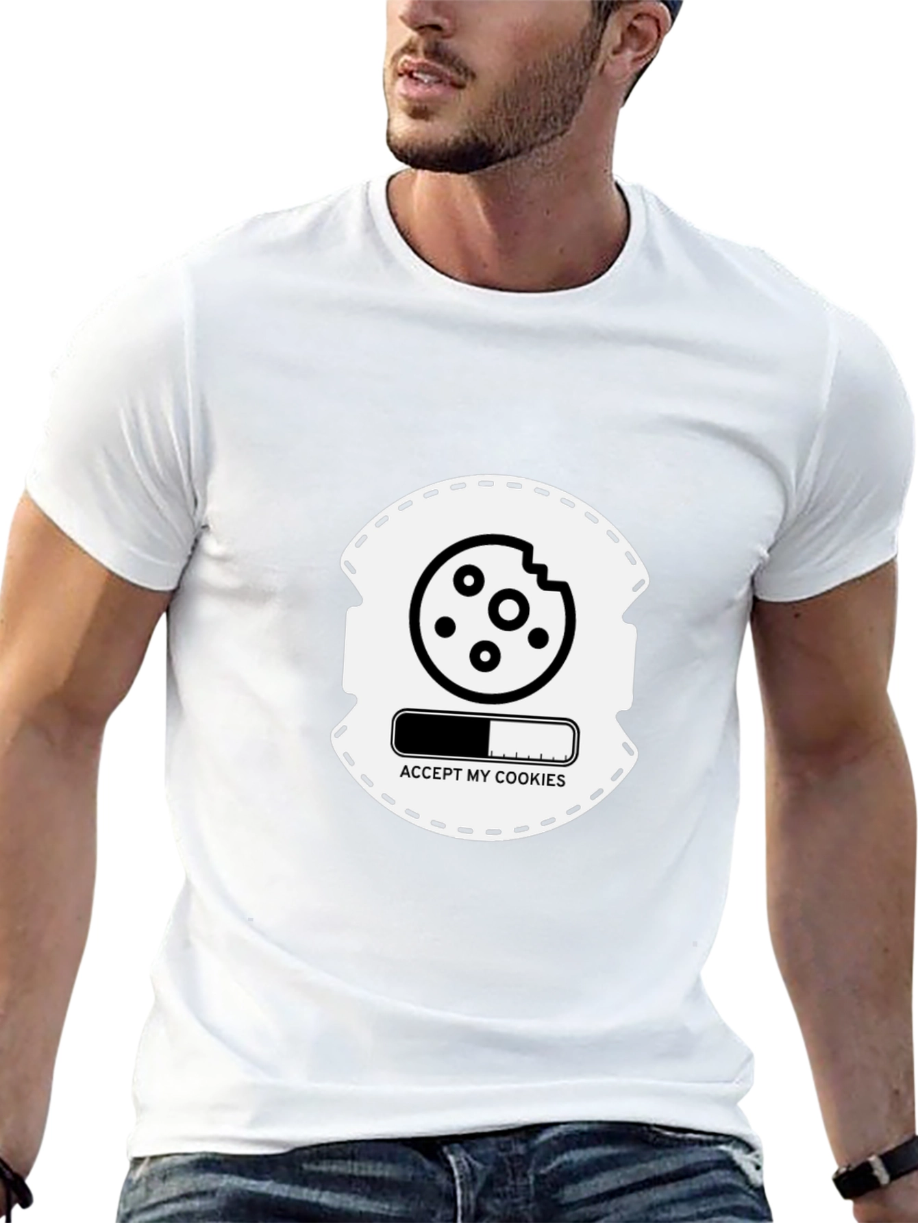 Accept My Cookies Funny T-Shirt