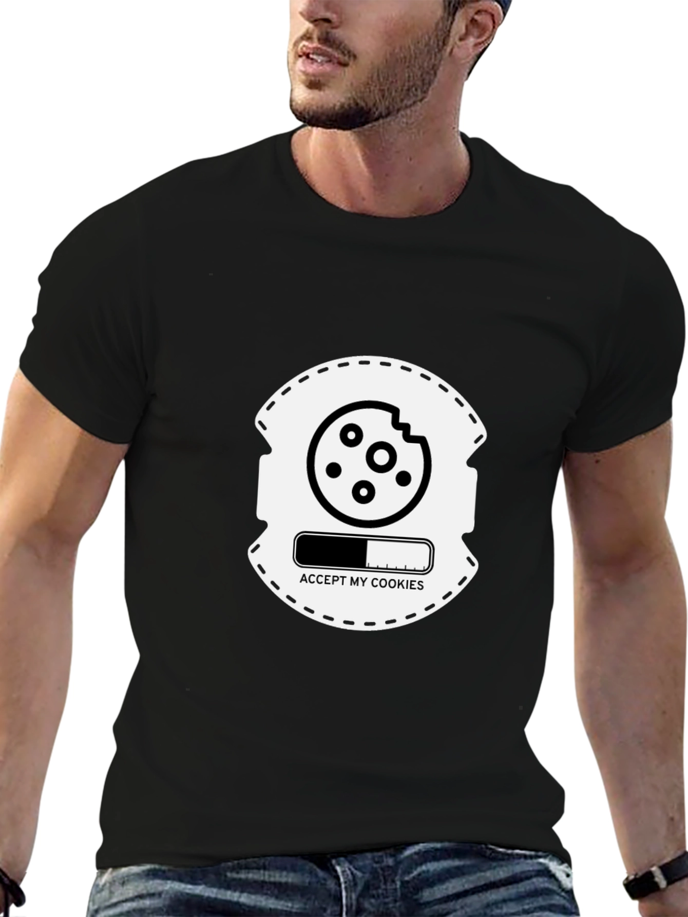 Accept My Cookies Funny T-Shirt