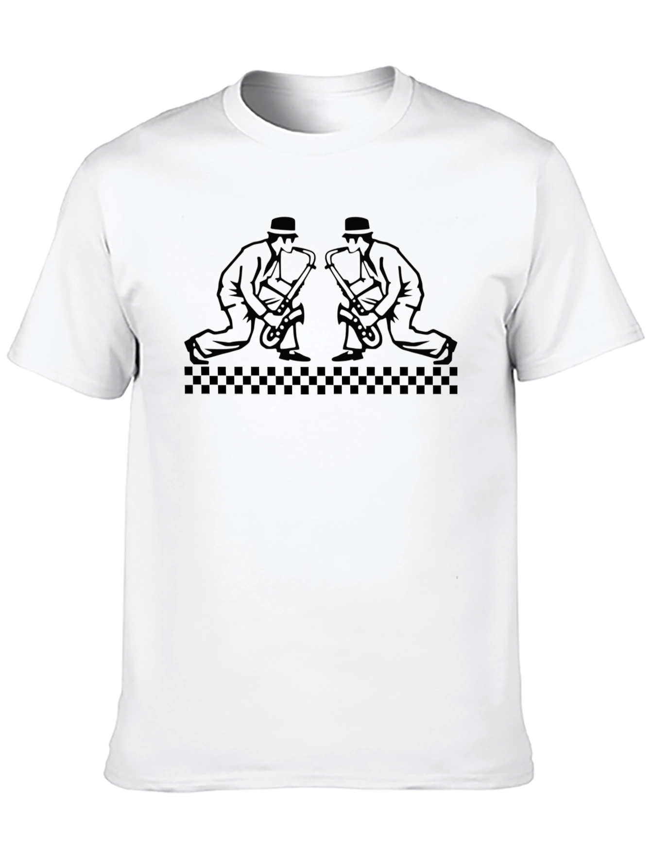 Sax Men Tee - Black Stylish Urban T-Shirt