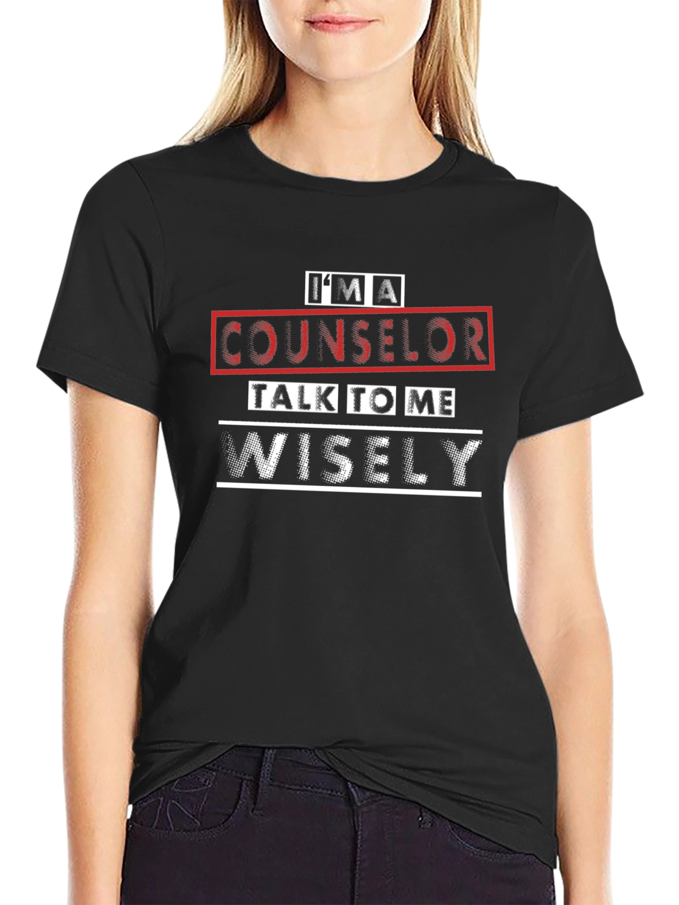 Counselor T-Shirt - Talk to Me Wisely