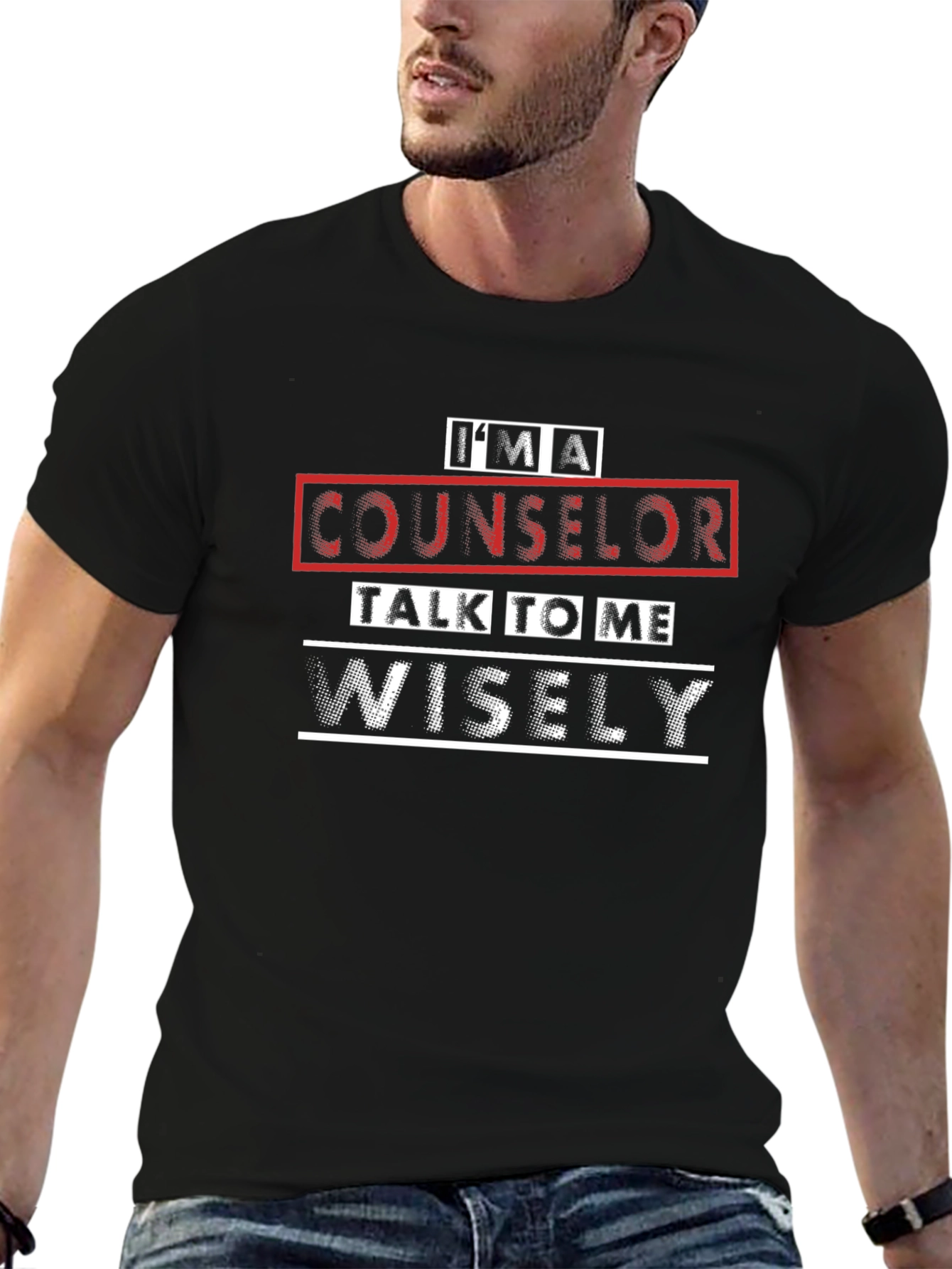 Counselor T-Shirt - Talk to Me Wisely