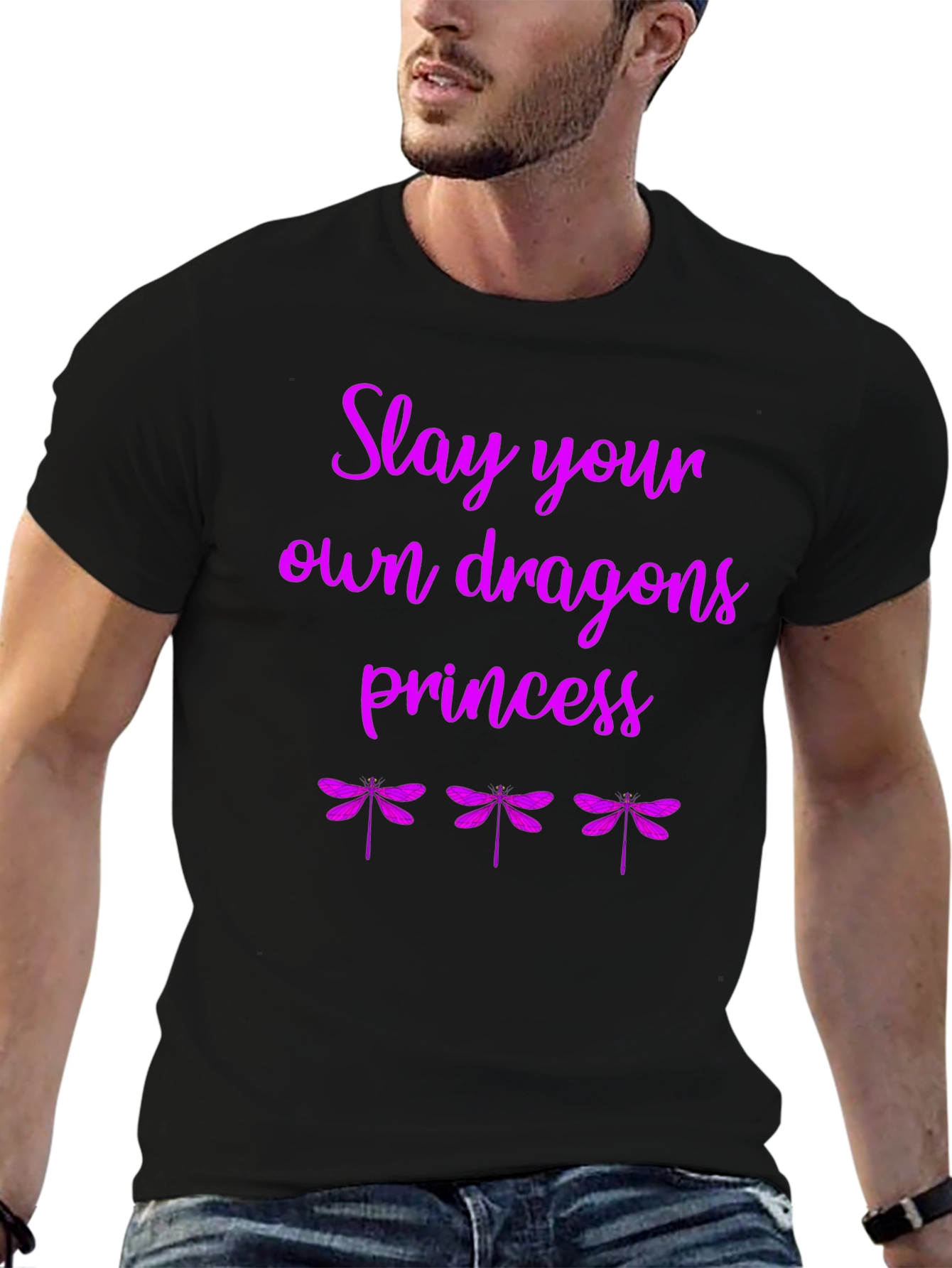 Slay Your Dragons Princess Graphic Tee