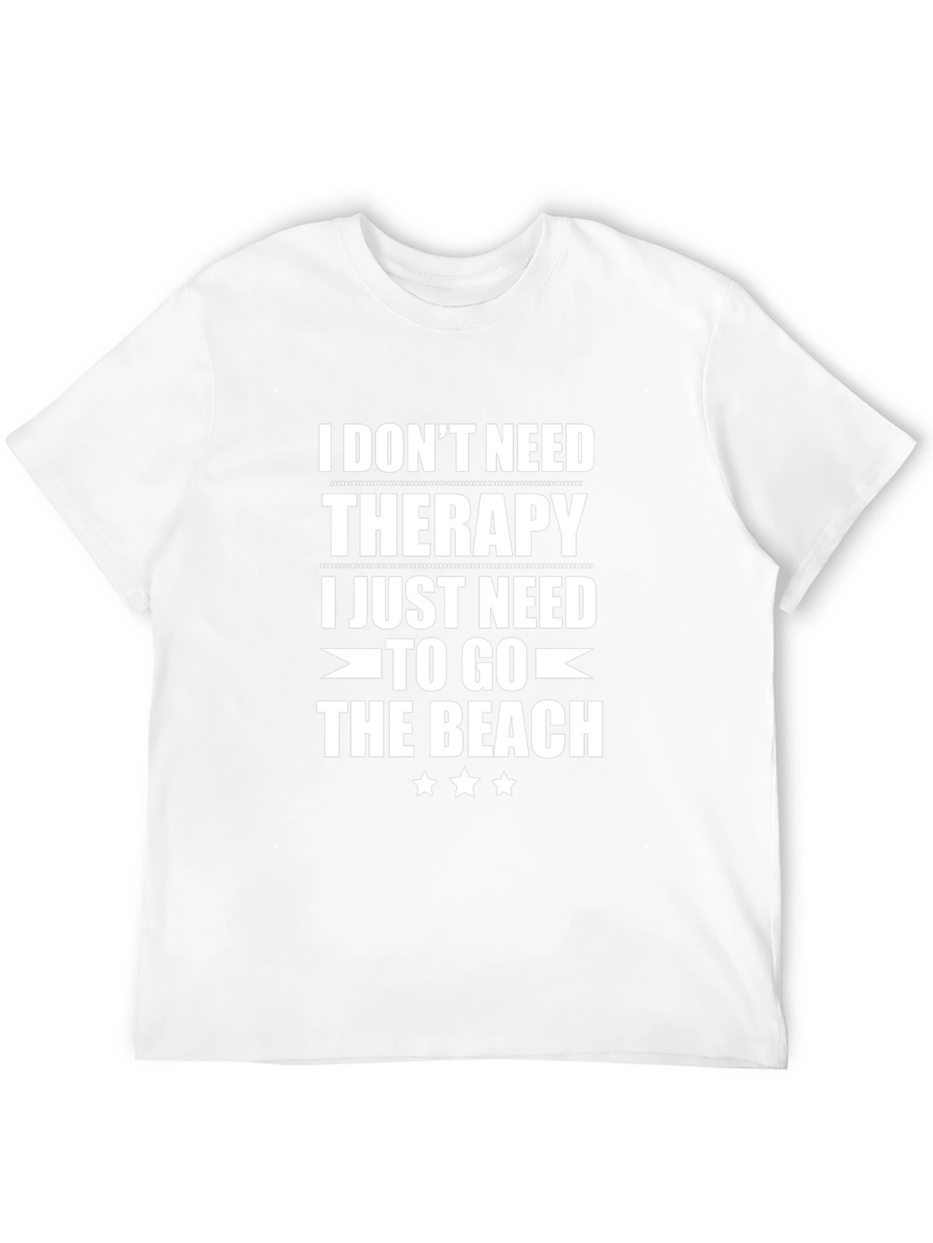 Beach Therapy T-Shirt - Relaxing Vacation Tee
