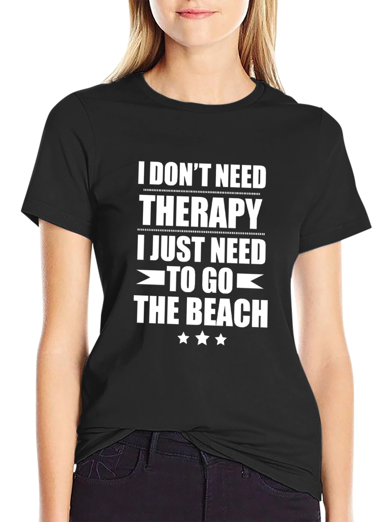 Beach Therapy T-Shirt - Relaxing Vacation Tee