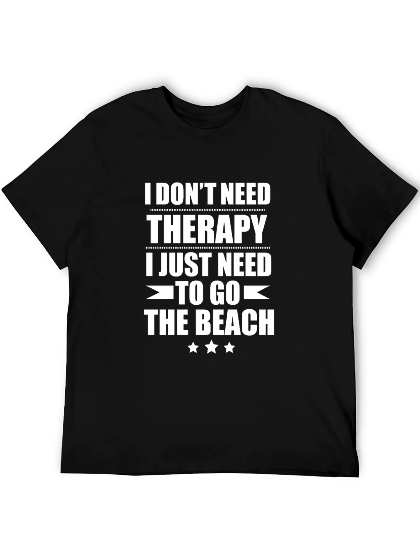Beach Therapy T-Shirt - Relaxing Vacation Tee