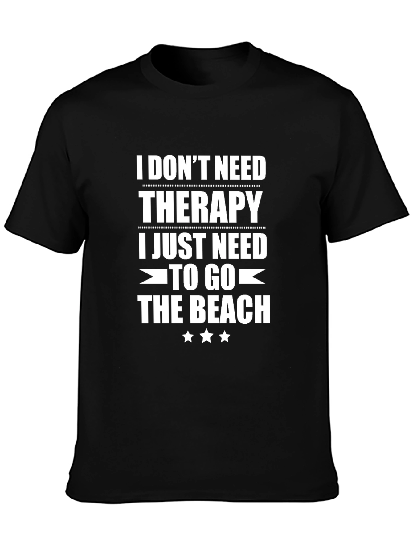Beach Therapy T-Shirt - Relaxing Vacation Tee