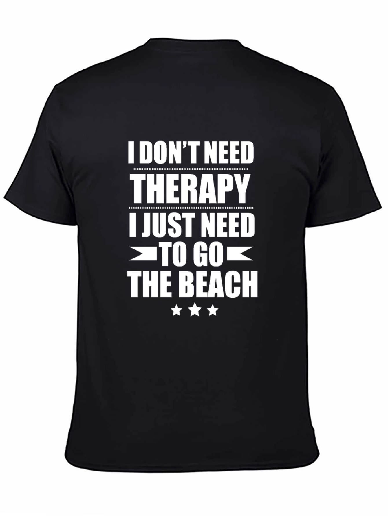 Beach Therapy T-Shirt - Relaxing Vacation Tee