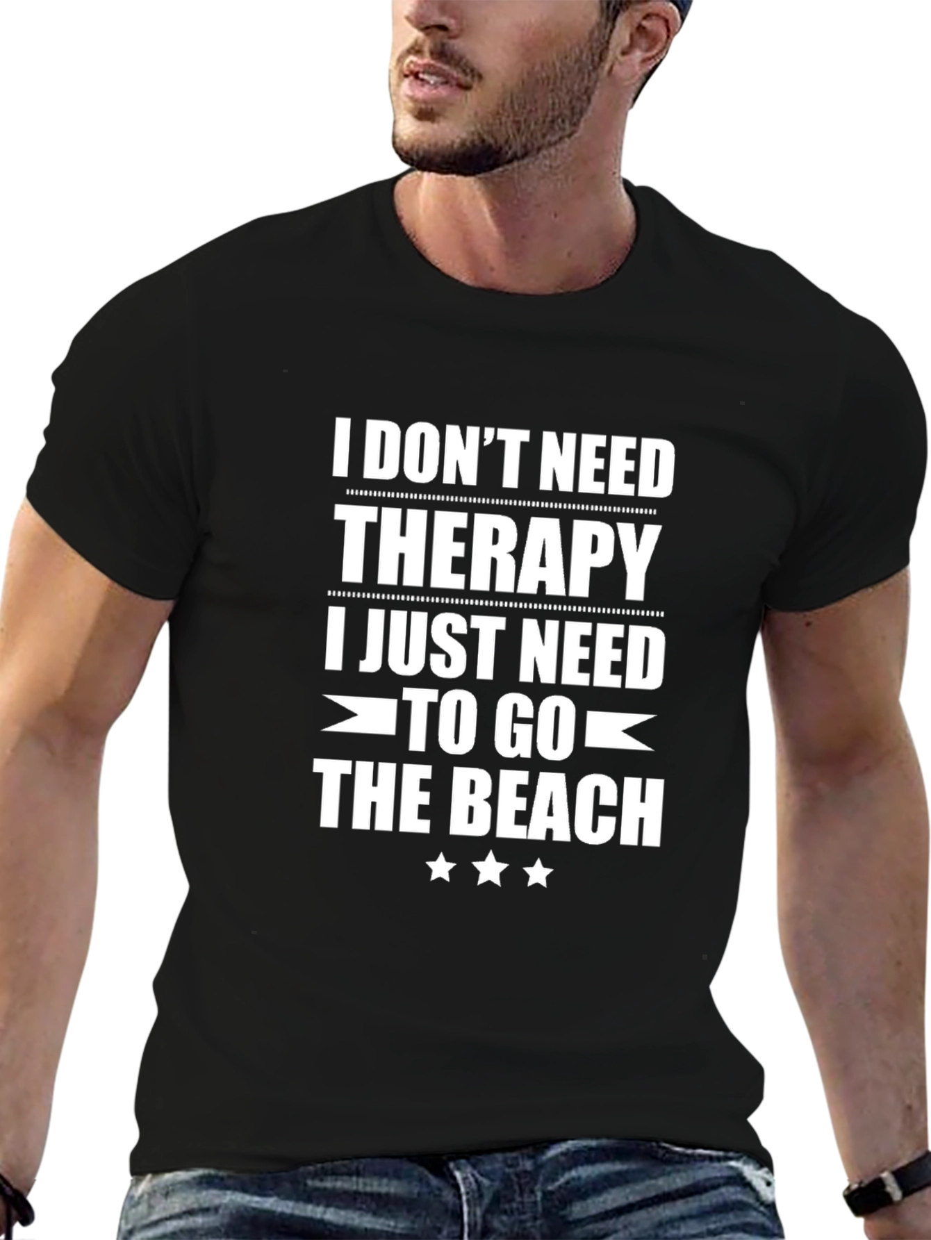 Beach Therapy T-Shirt - Relaxing Vacation Tee