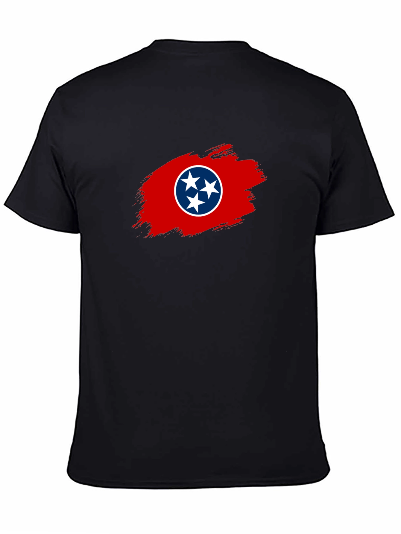 Tennessee Flag Graphic T-Shirt - Black