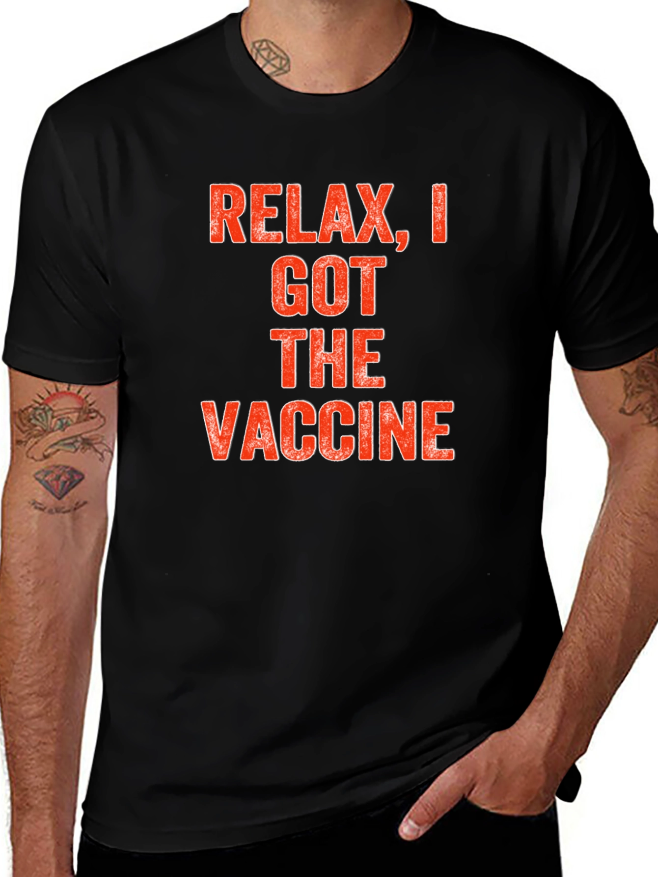 Relax I Got The Vaccine T-Shirt