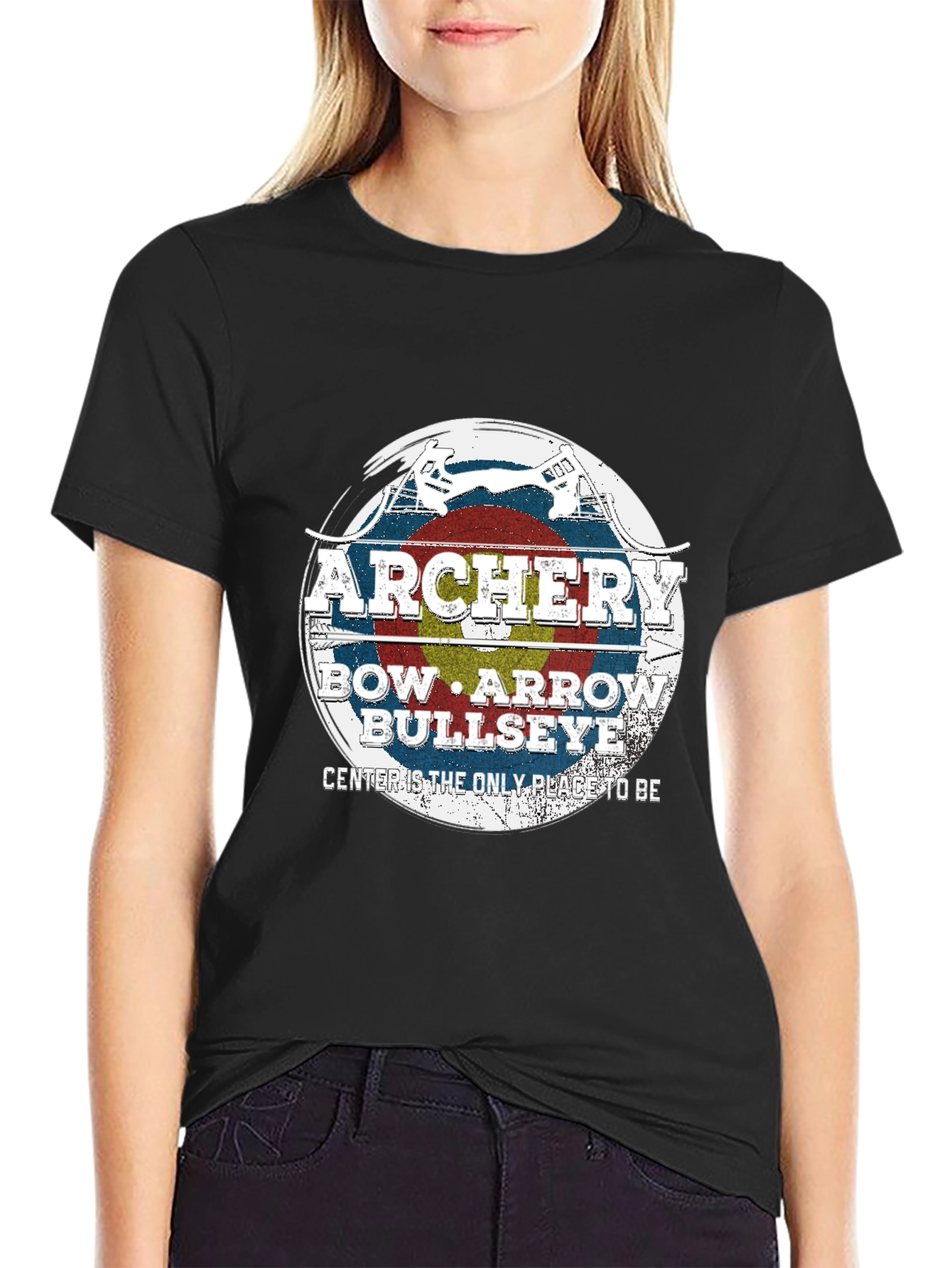Archery Bow Arrow Bullseye T-Shirt