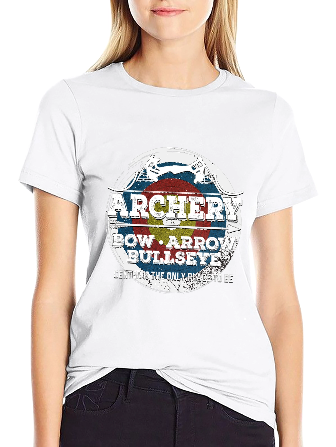 Archery Bow Arrow Bullseye T-Shirt
