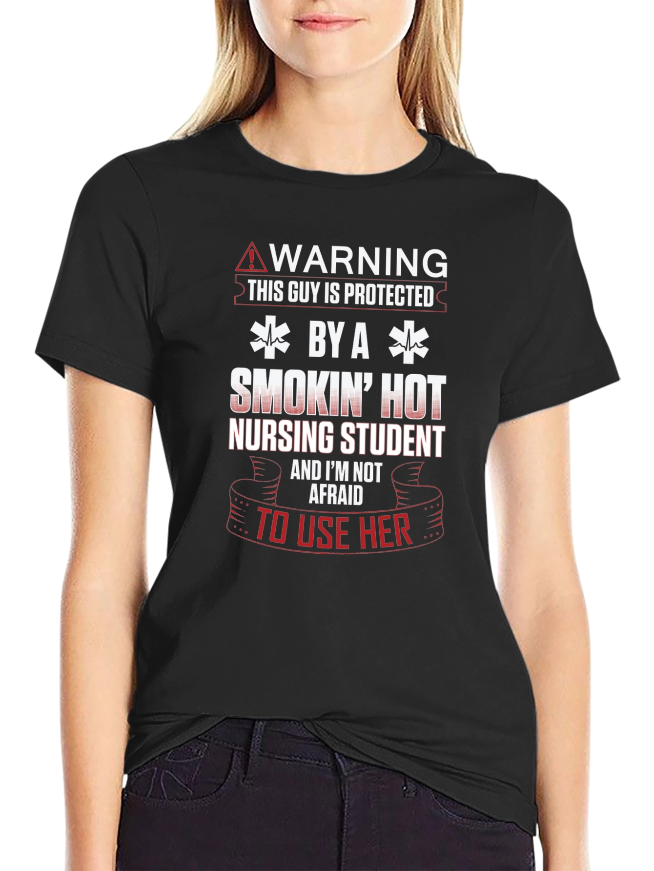 Smokin Hot Nursing Student Protected T-Shirt