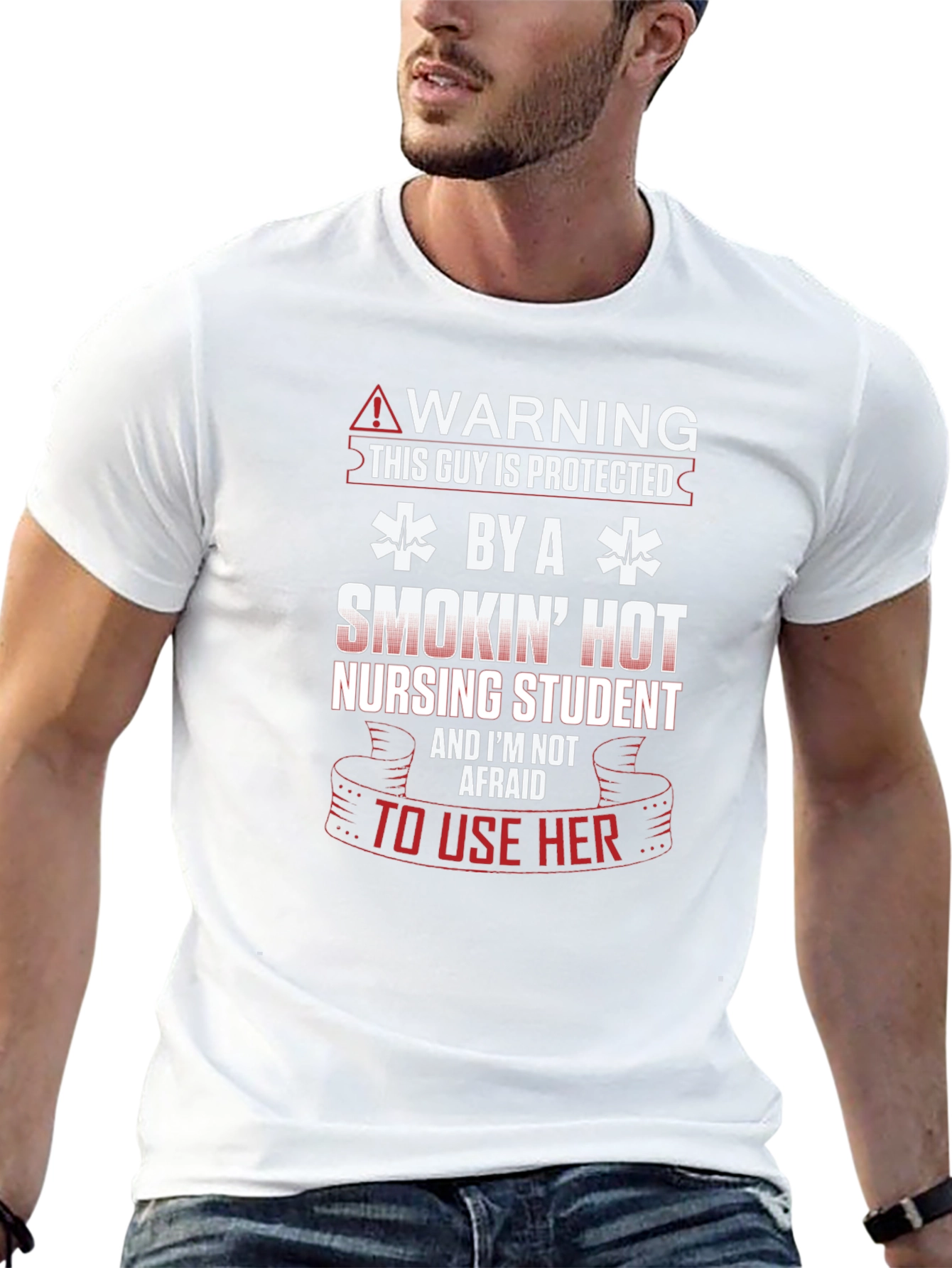 Smokin Hot Nursing Student Protected T-Shirt