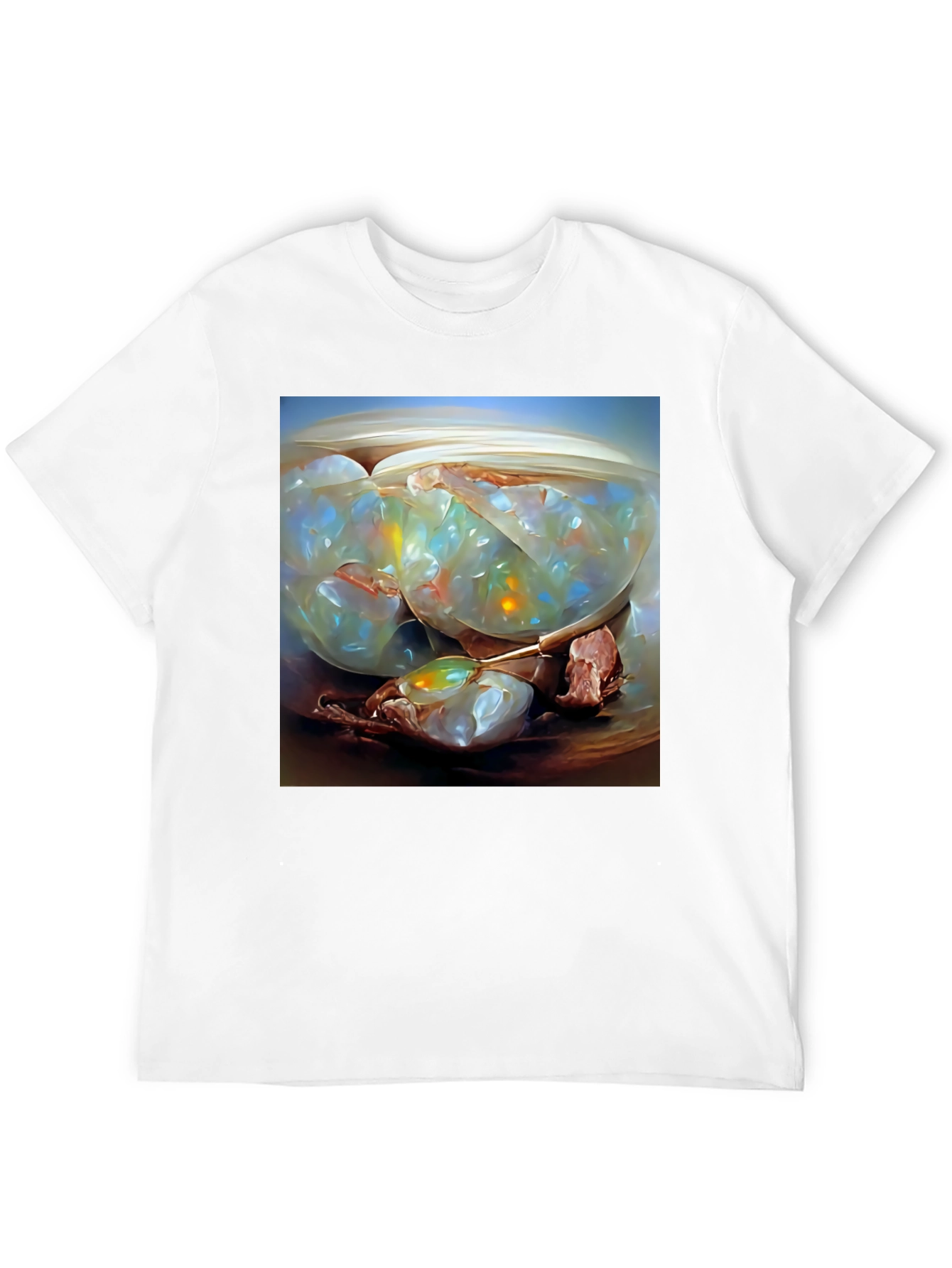 Abstract Art T-Shirt: Shell with Jelly Cubes