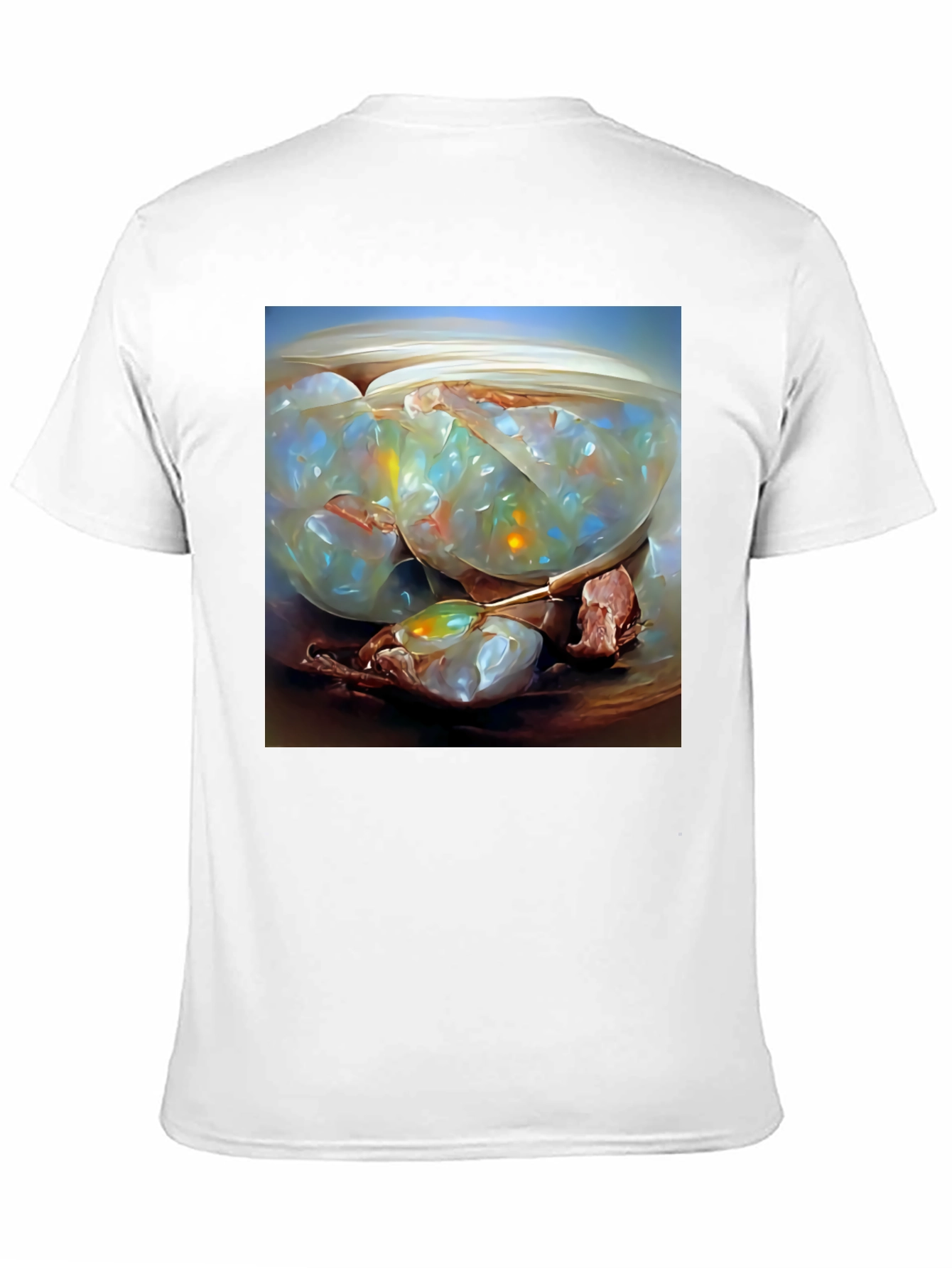 Abstract Art T-Shirt: Shell with Jelly Cubes