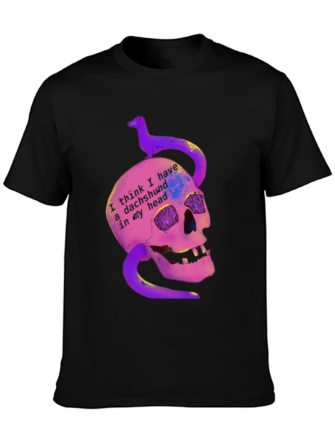 Dachshund Head T-Shirt - Funny Dog Lover Tee
