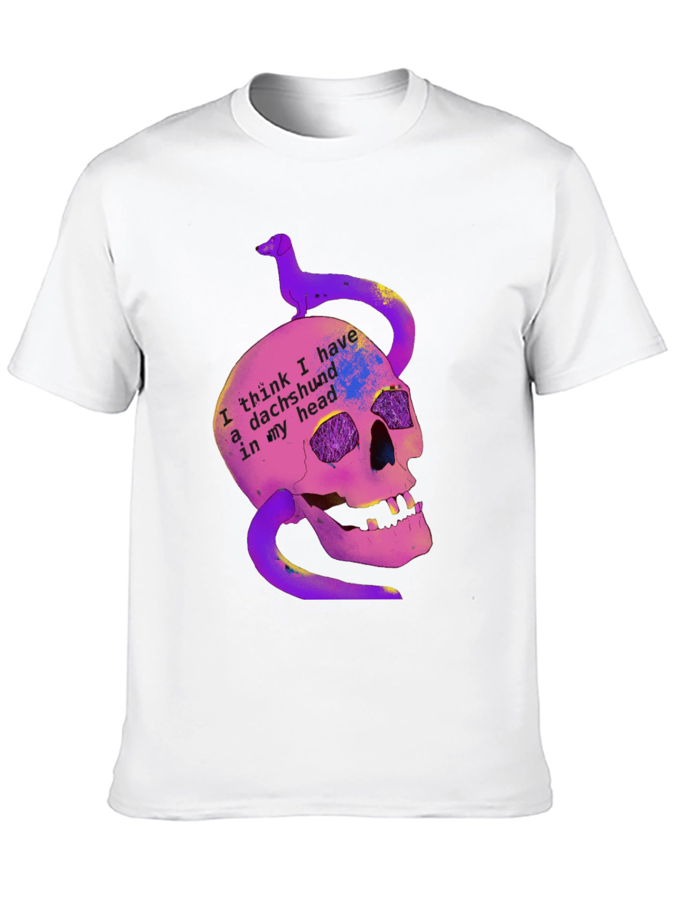 Dachshund Head T-Shirt - Funny Dog Lover Tee