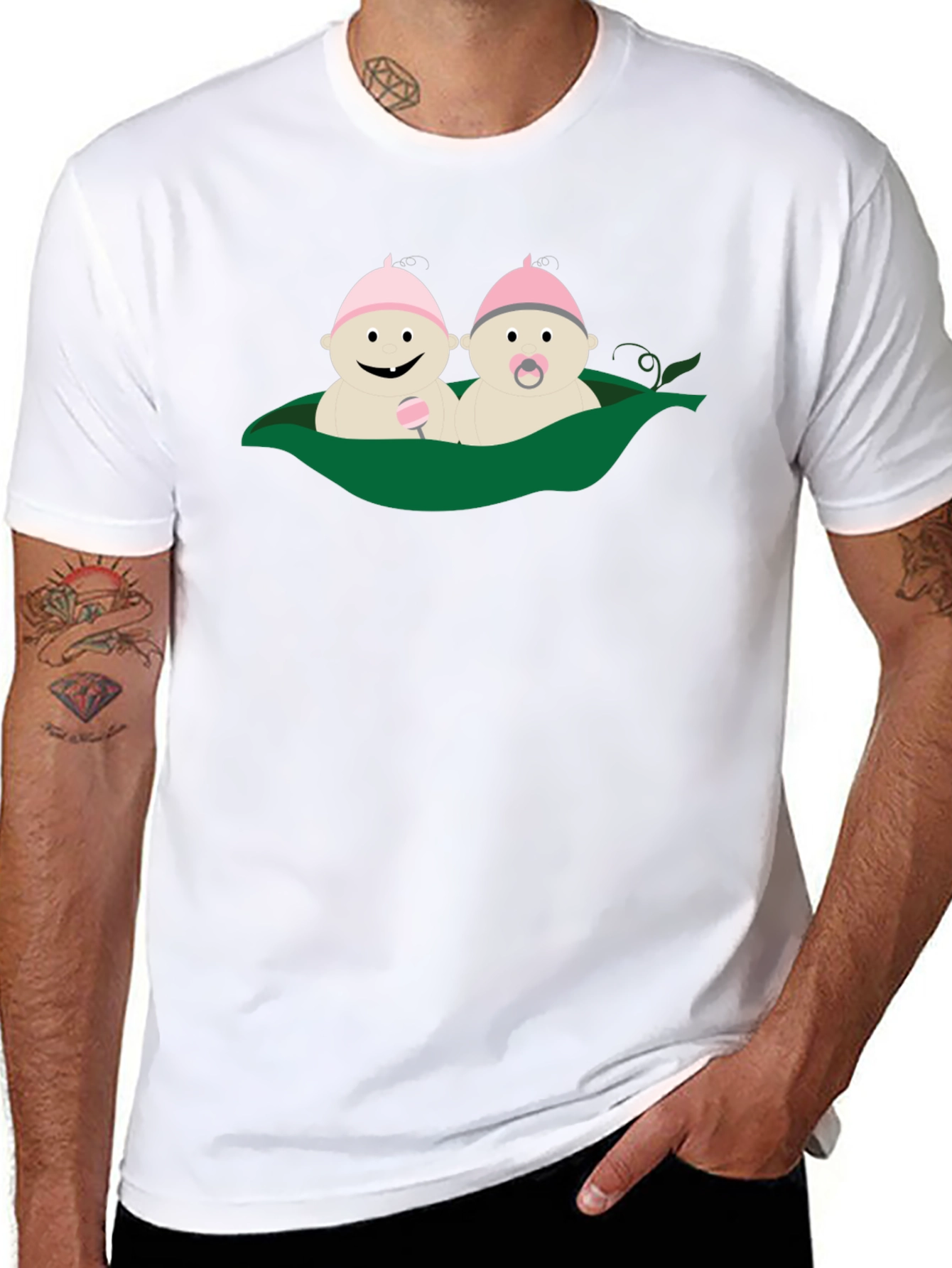Two Peas in a Pod Graphic Tee
