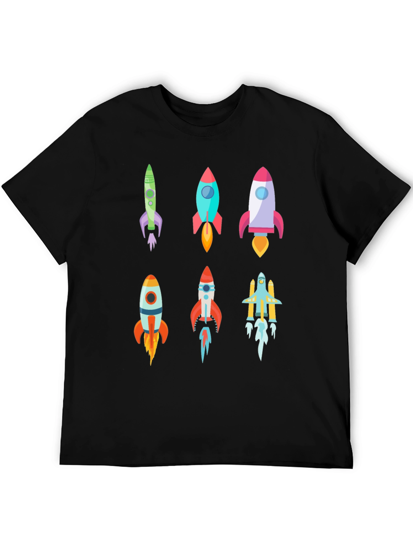 Rocket Launch T-Shirt - Space Adventure Tee