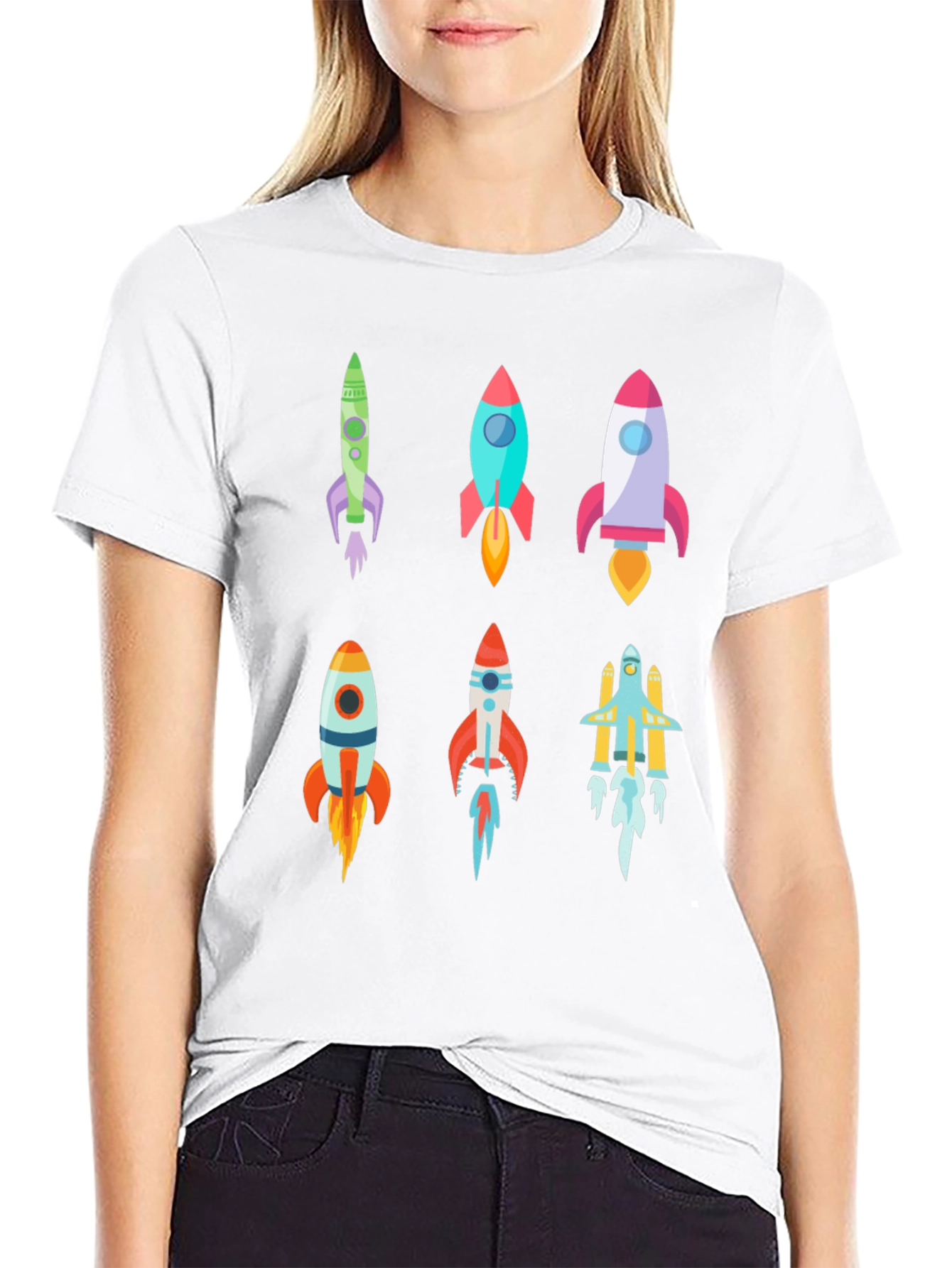Rocket Launch T-Shirt - Space Adventure Tee
