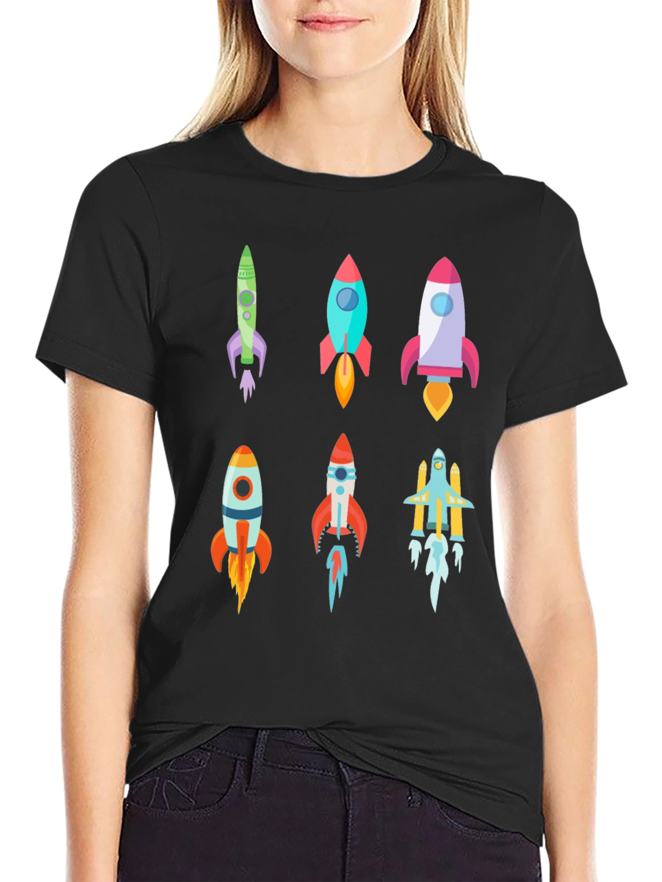 Rocket Launch T-Shirt - Space Adventure Tee