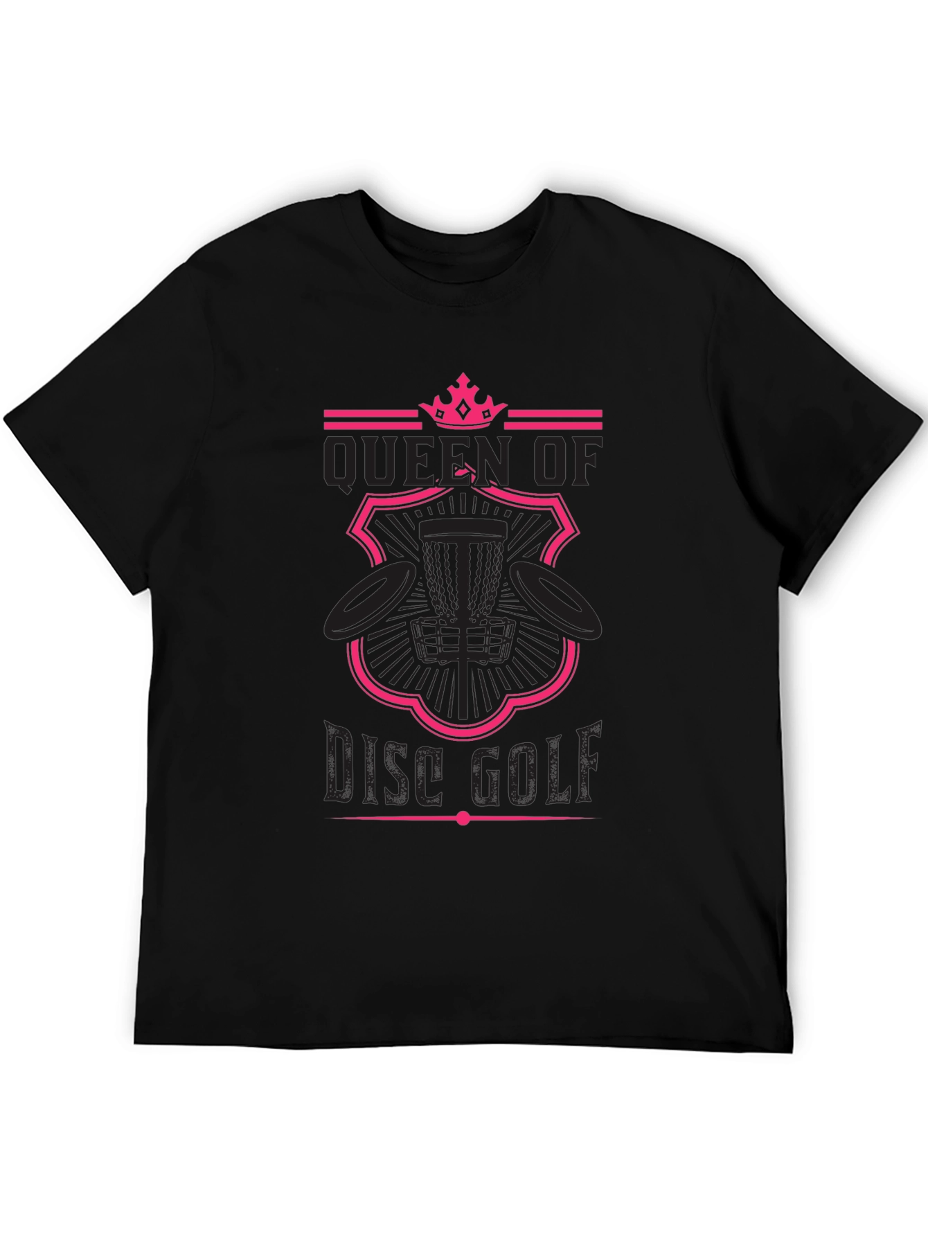 Queen of Disc Golf T-Shirt - Black