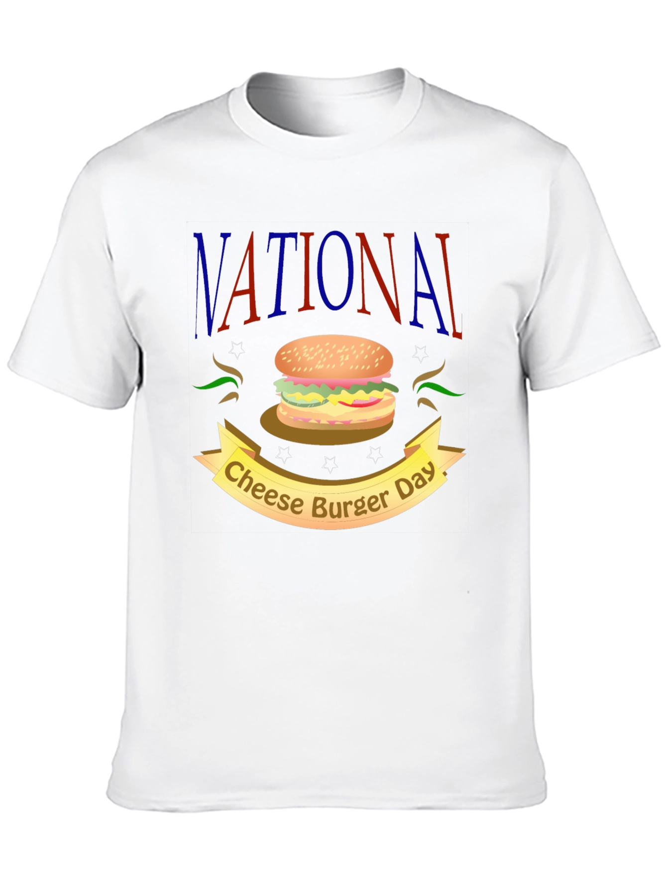National Cheeseburger Day T-Shirt - Foodie Tee